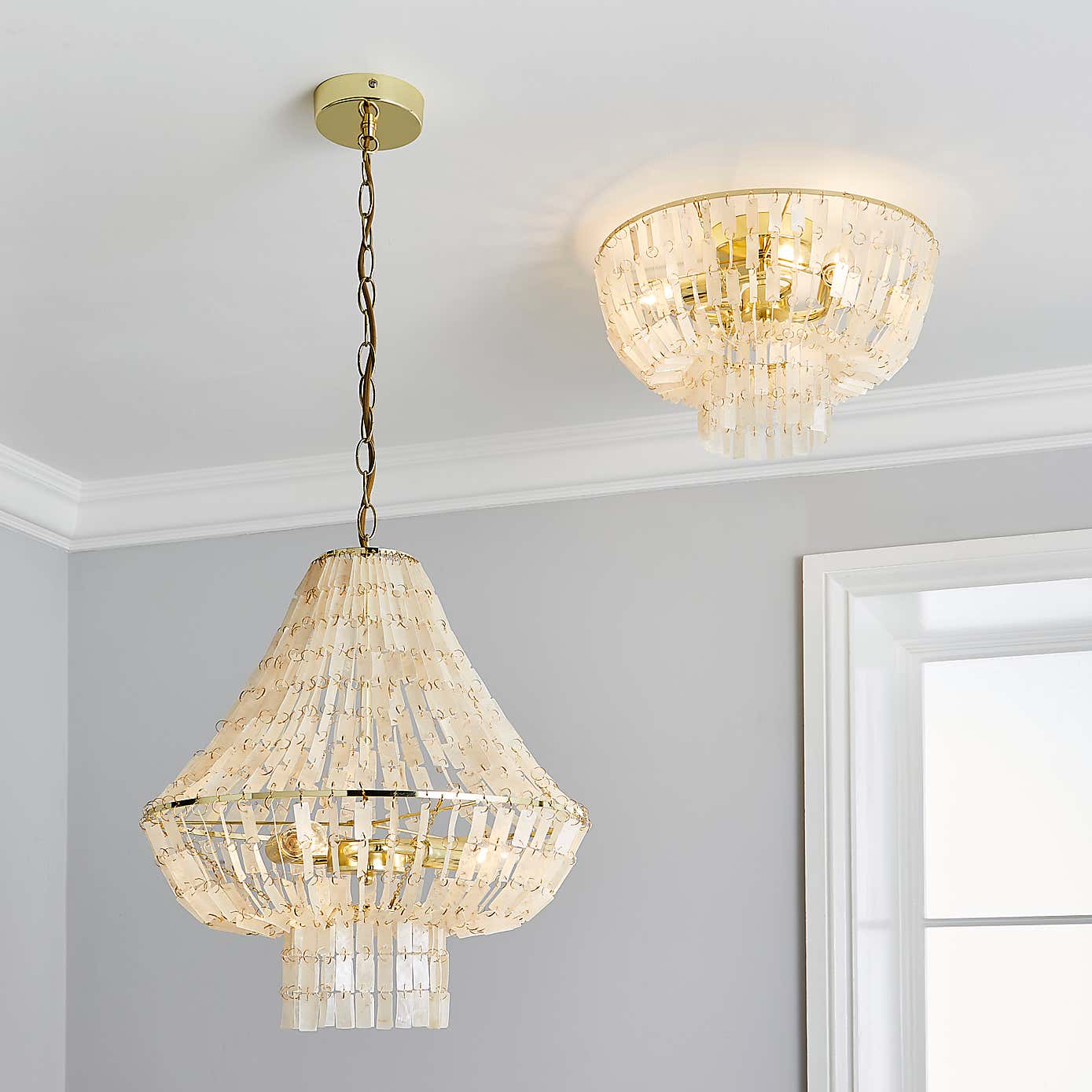 Abanna Flush Ceiling Fitting