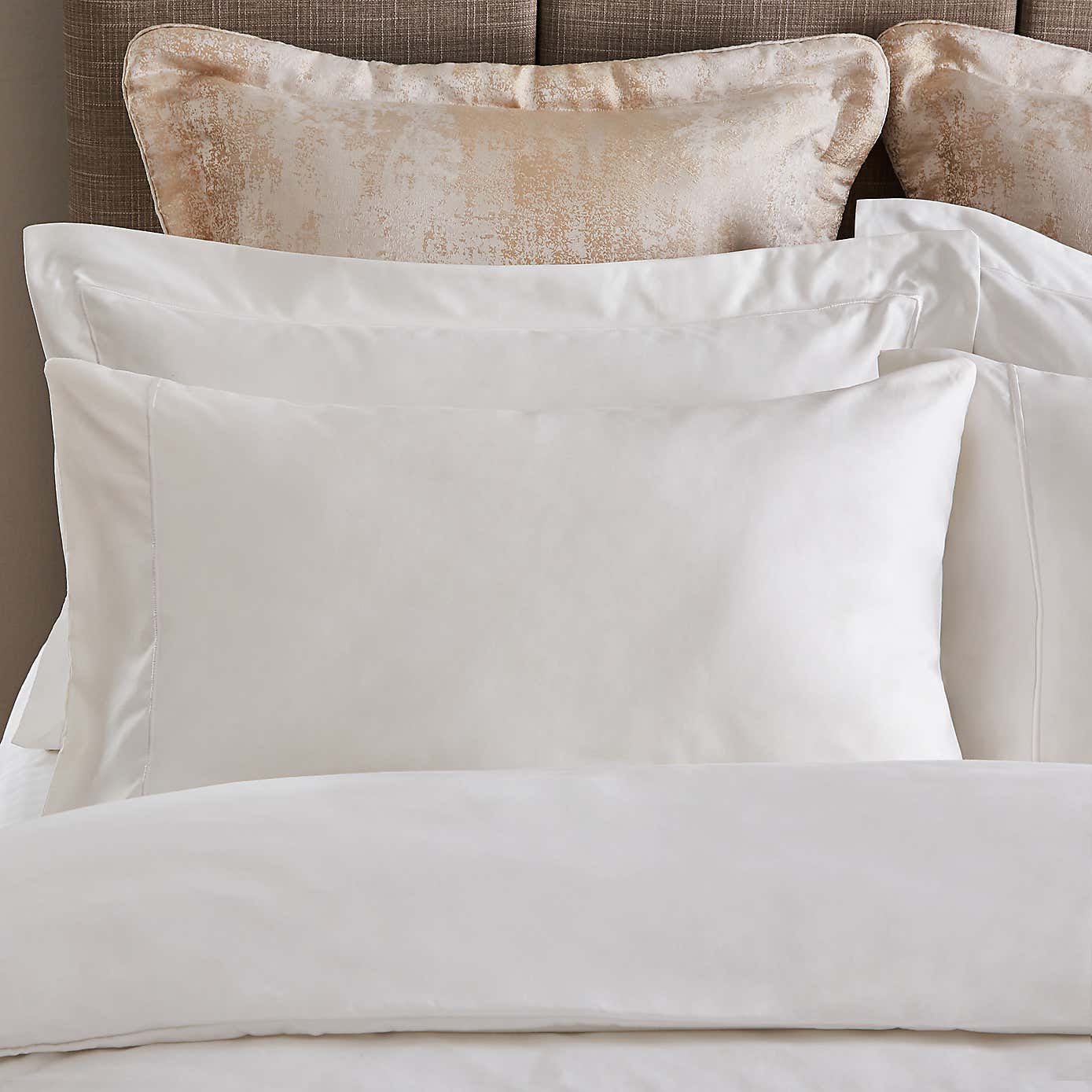 Dorma 1000 Thread Count White Housewife Pillowcase