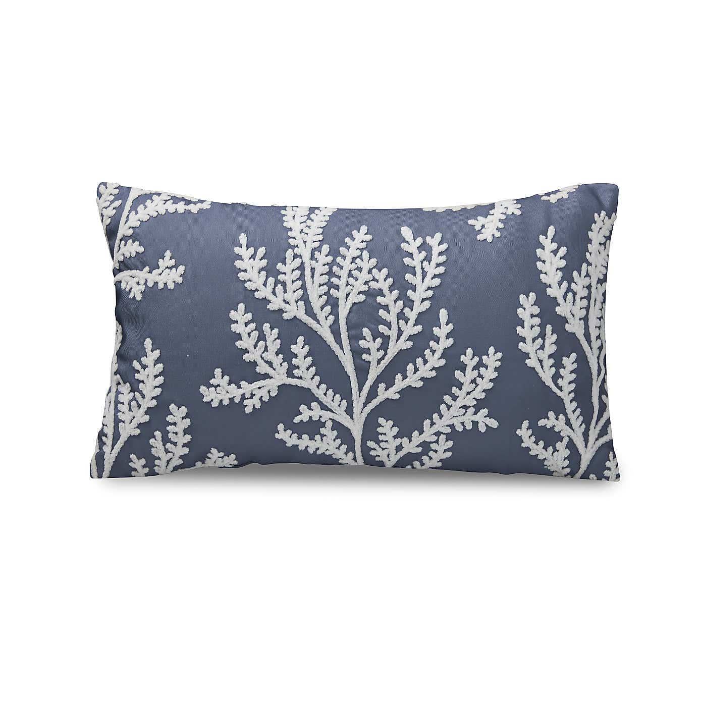 Catherine Lansfield Coral Leaf Cushion