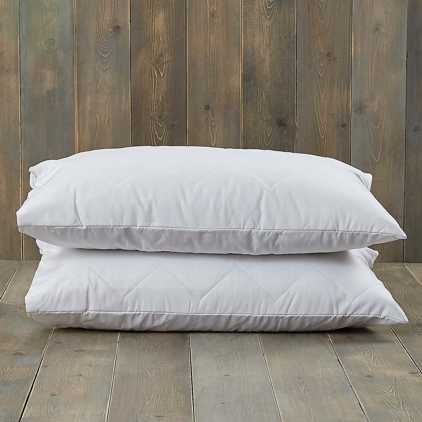 Fogarty Forever Fresh Antibacterial Pair of Pillow Protectors