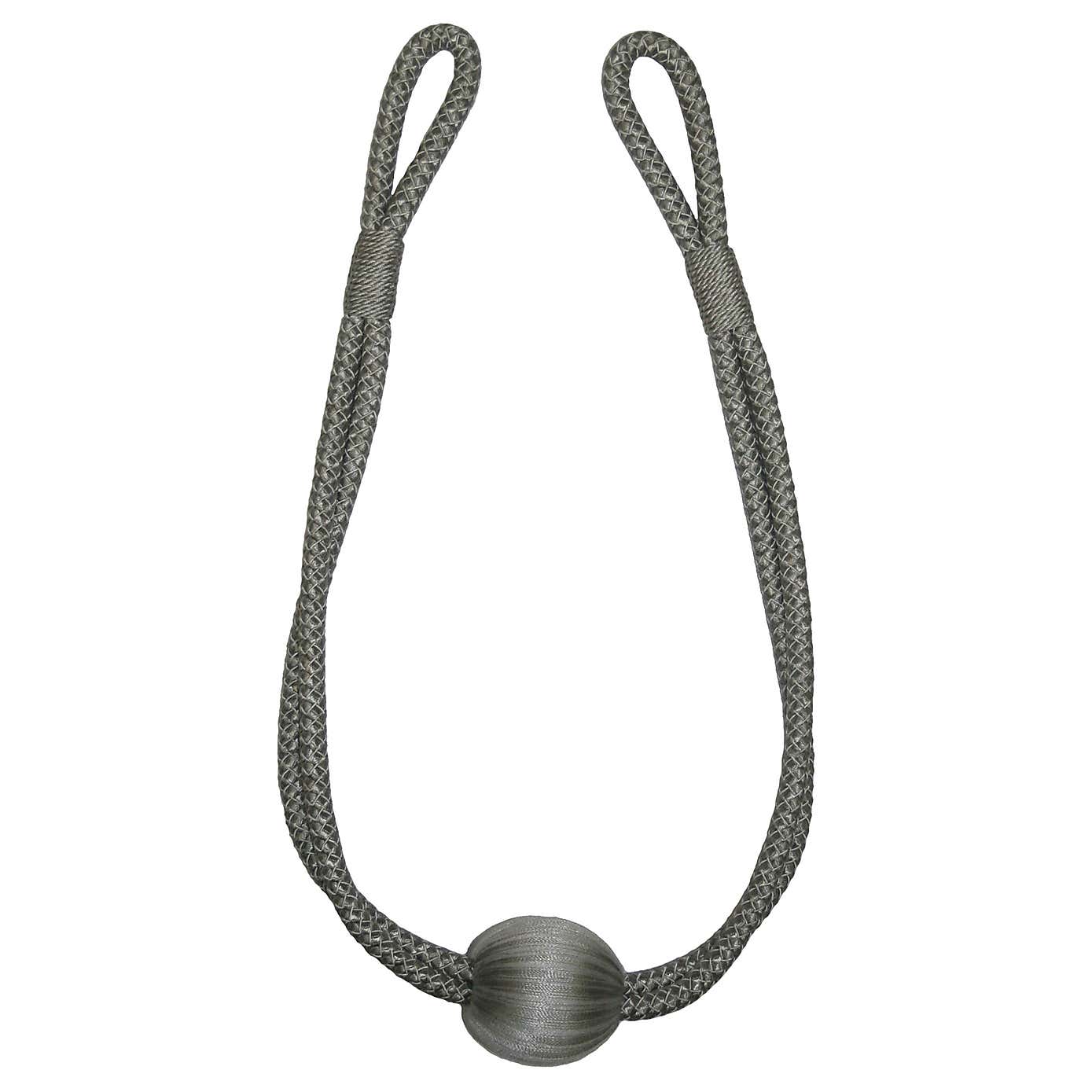 Platinum Ball Rope Tieback