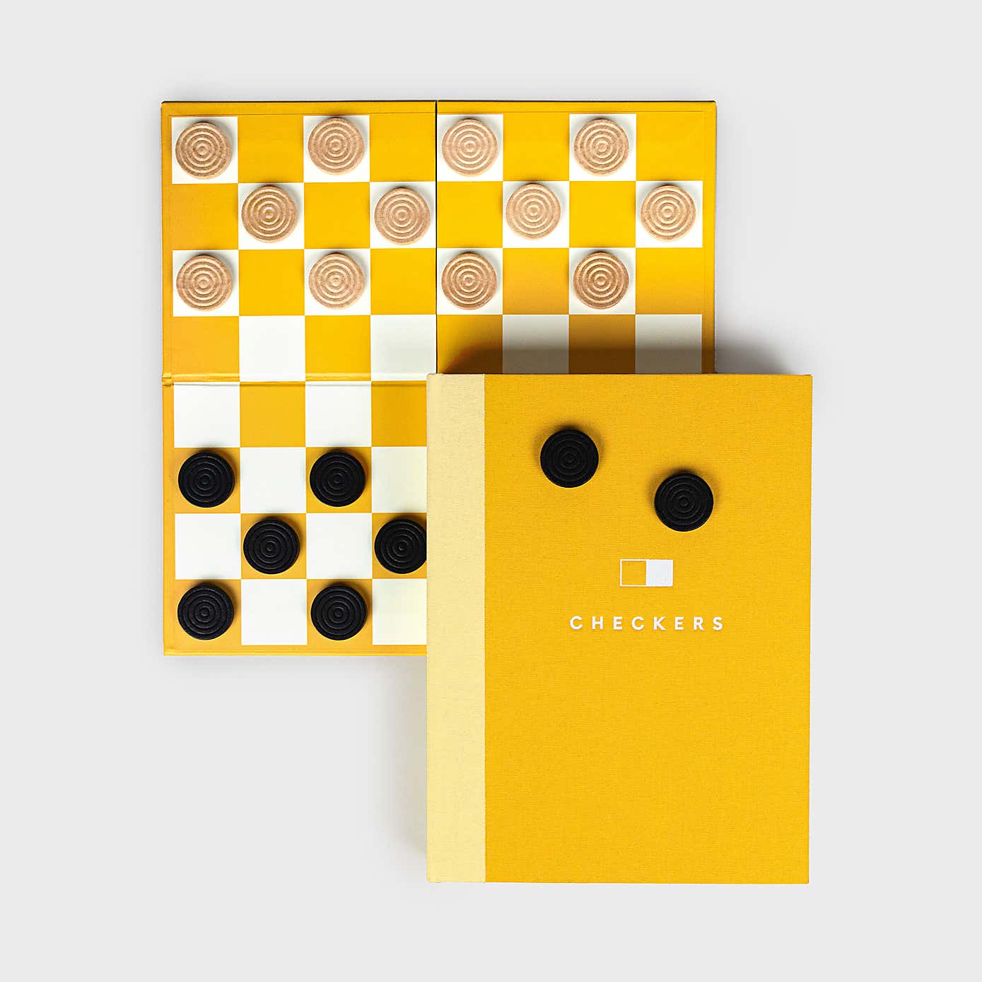 Luckies Checkers In A Book Game