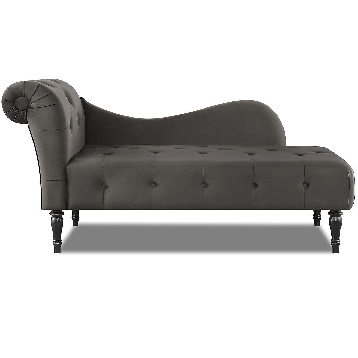 Wisteria Velvet Chaise Lounge
