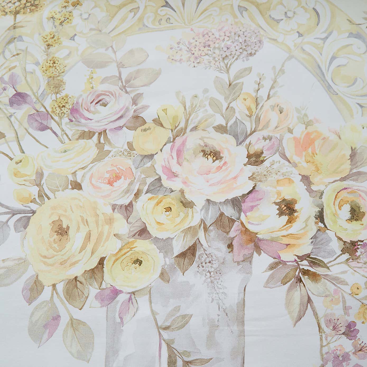 Dorma Hartington 100% Cotton Reversible Duvet Cover and Pillowcase Set