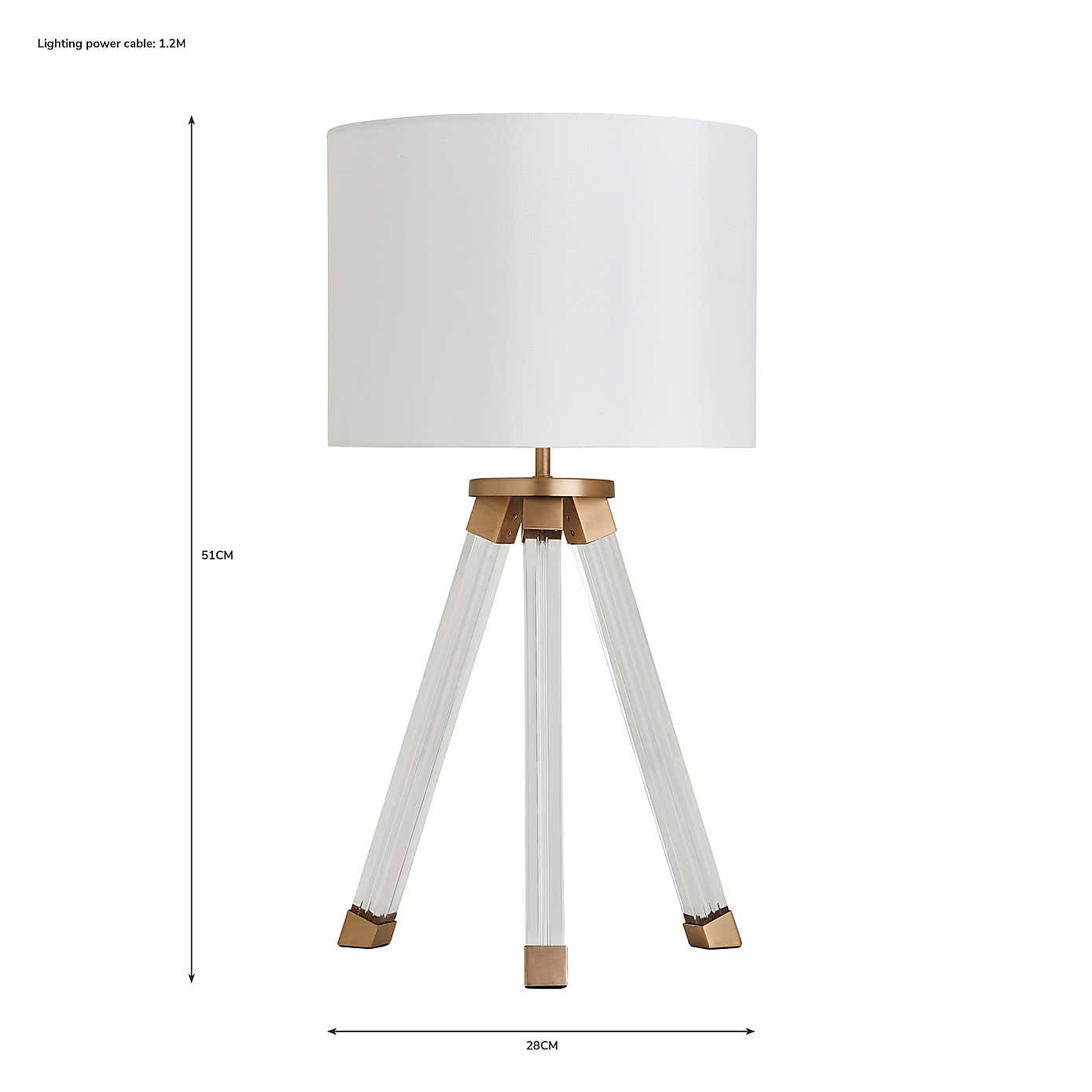 Hotel Finley Tripod Table Lamp