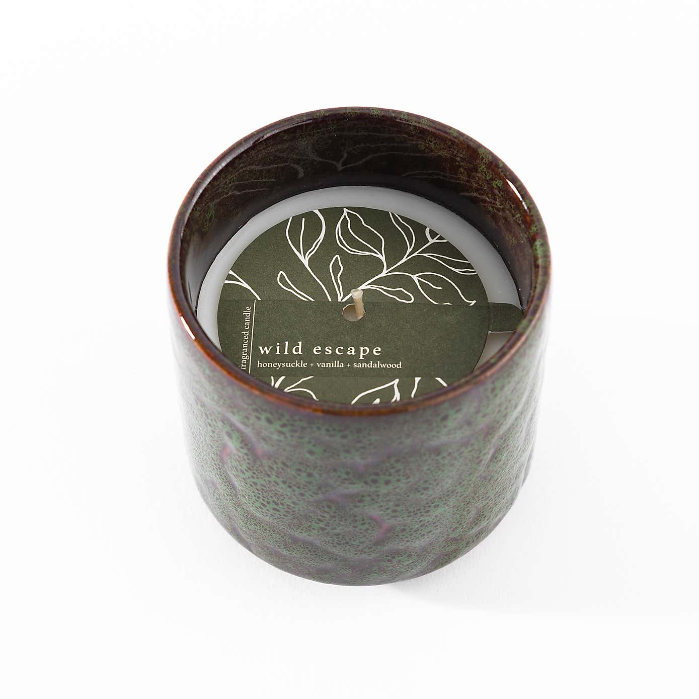 Wild Escape Speckle Glaze Candle