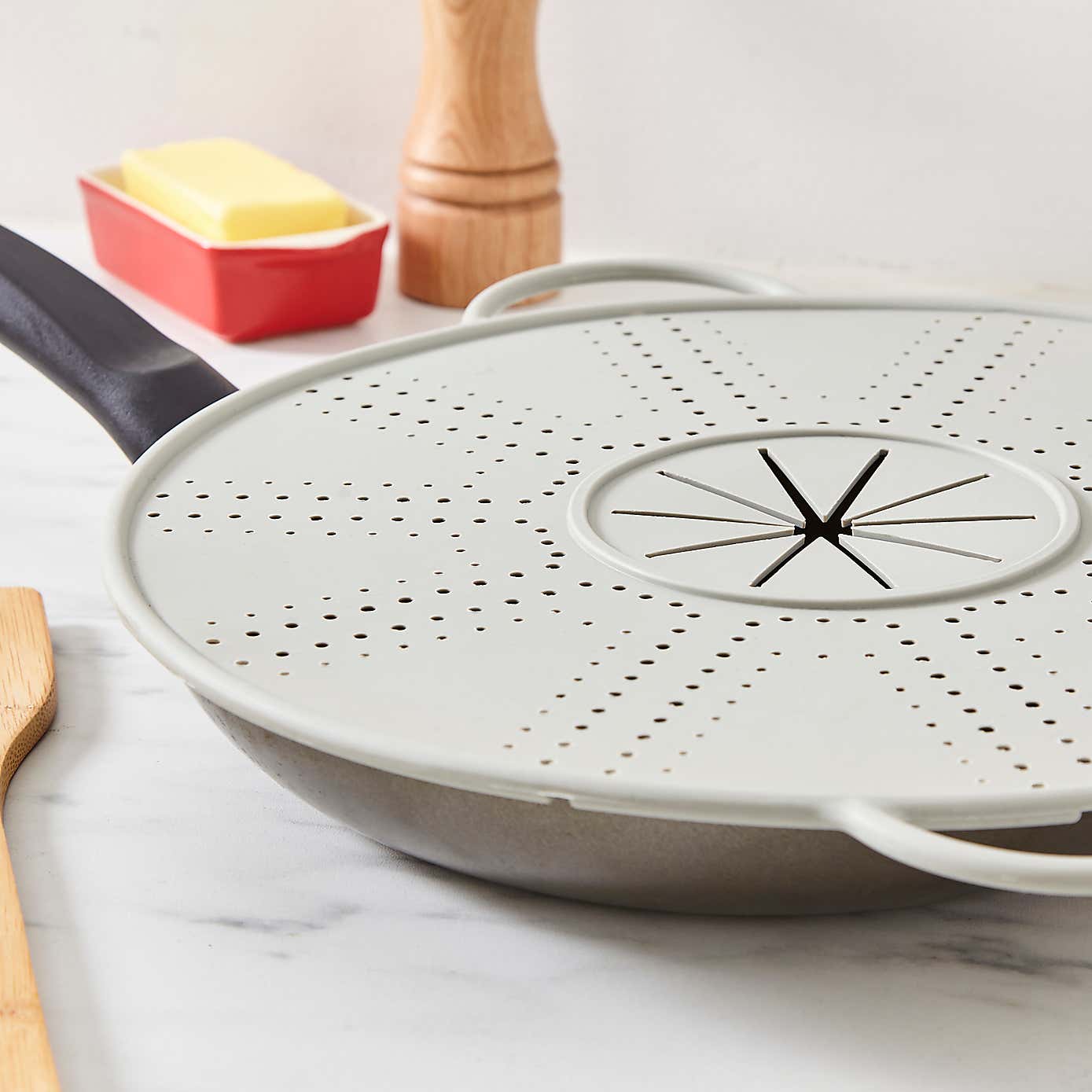 Handy Kitchen Silicone Splatter screen