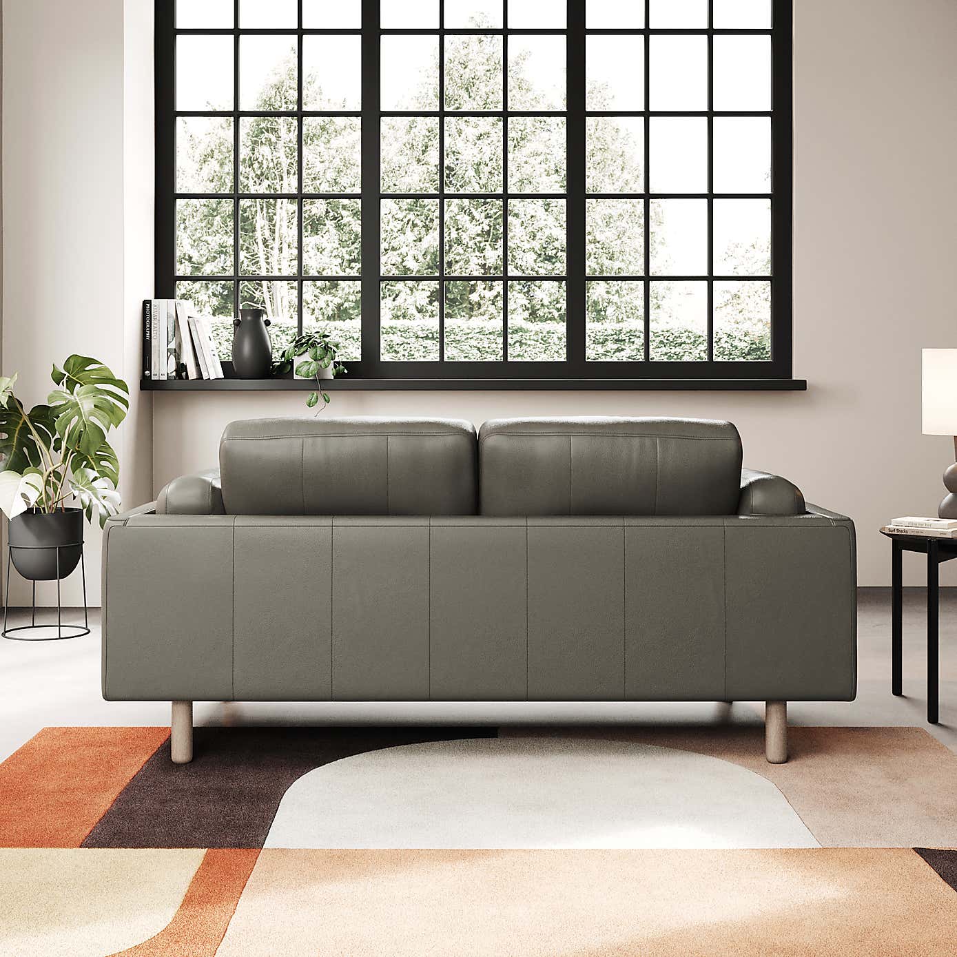 Newton Classic Leather 2 Seater Sofa