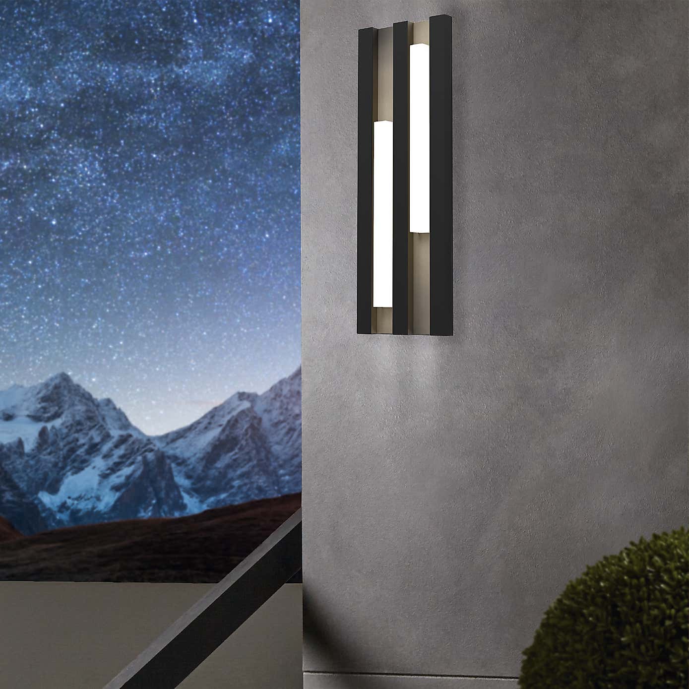 EGLO Fandina Modern LED Indoor Outdoor Wall Light