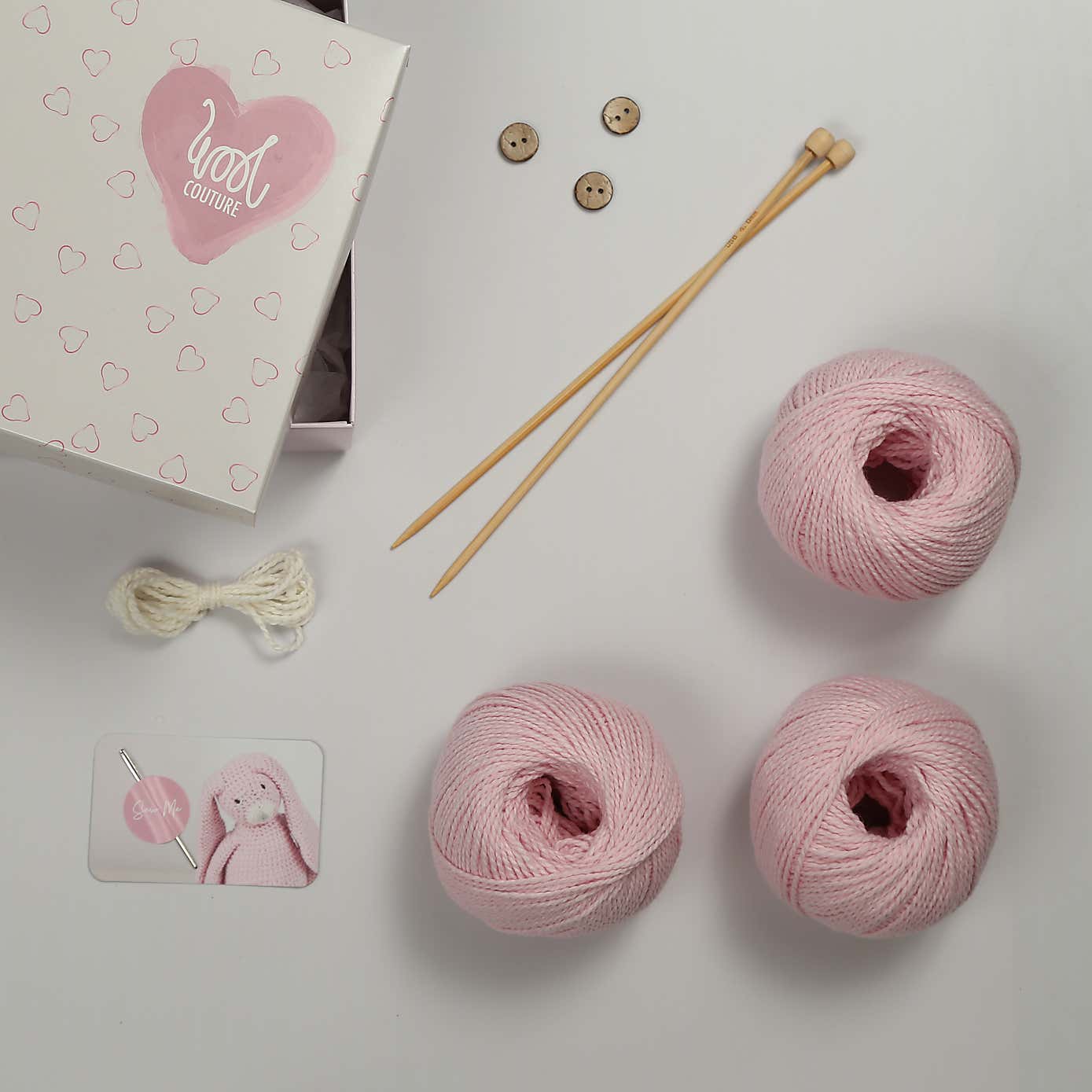 Lilly Baby Cardigan Knitting Kit