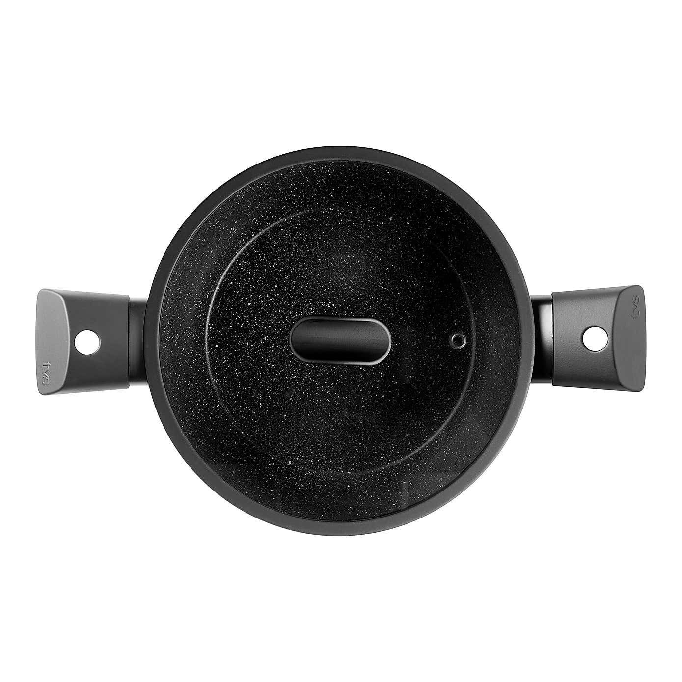 Dunelm Non-Stick Recycled Aluminium Stockpot, 24cm