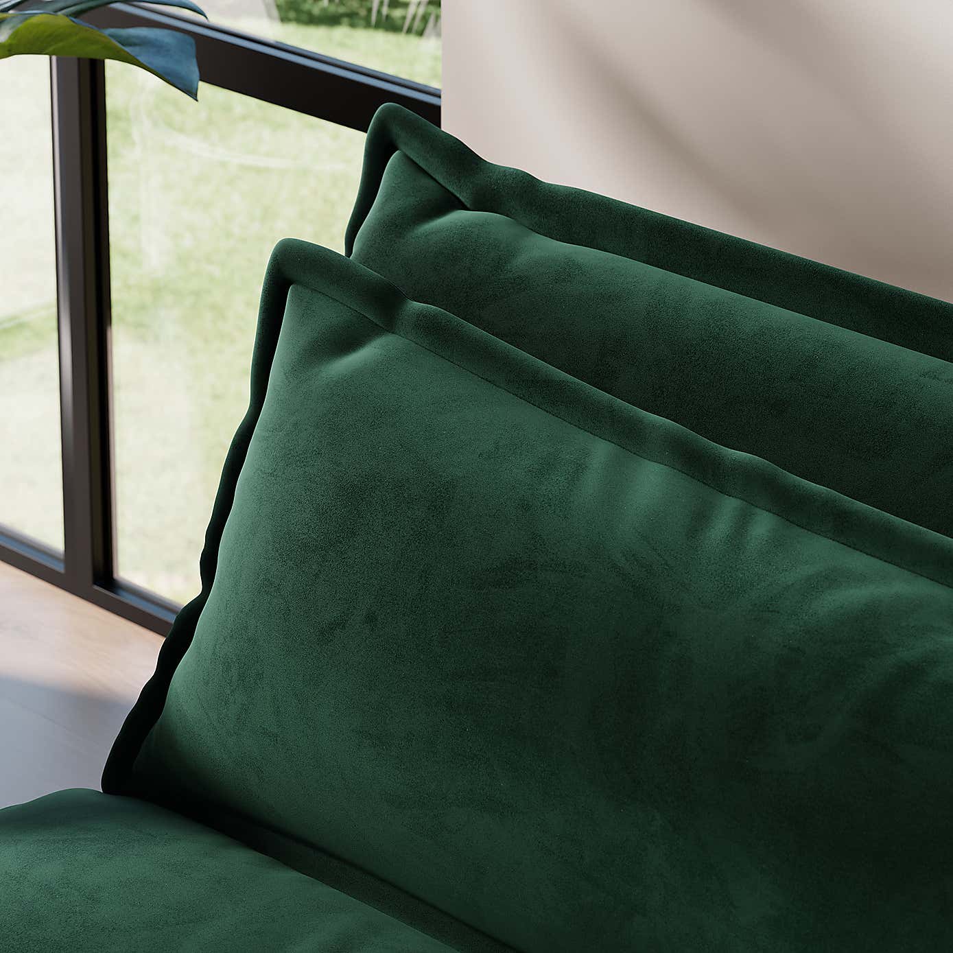 Jackson Velvet Foldable Single Sofa Bed