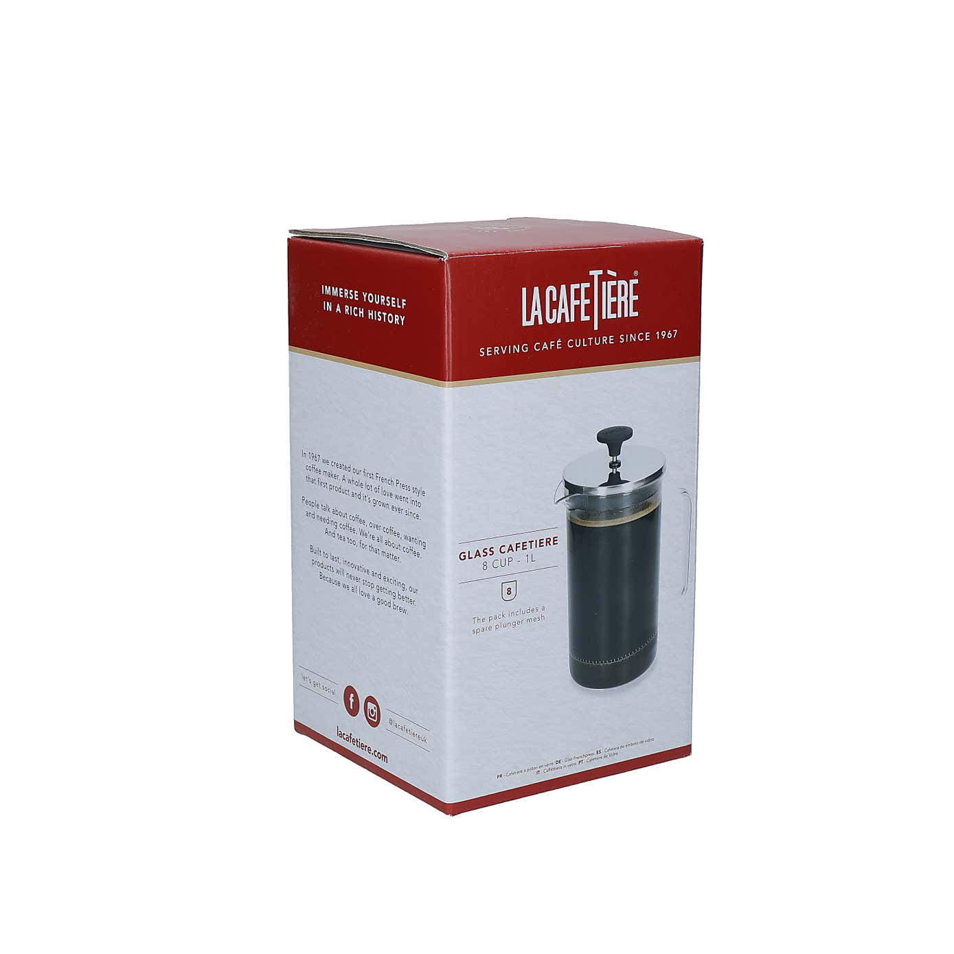 La Cafetiere Glass French Press