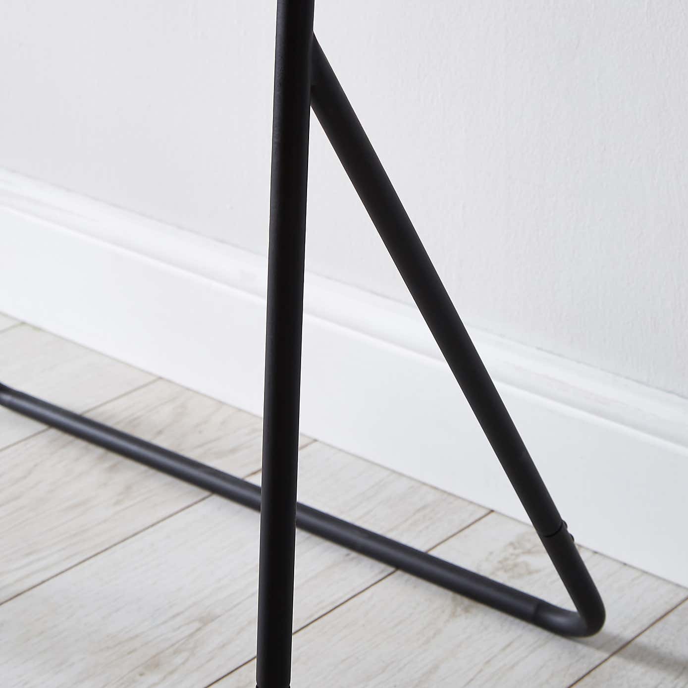 Metal Black Clothes Rail