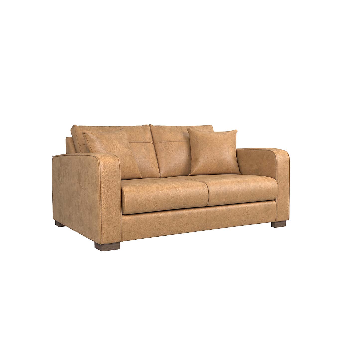 Carson Faux Leather 2 Seater Sofa