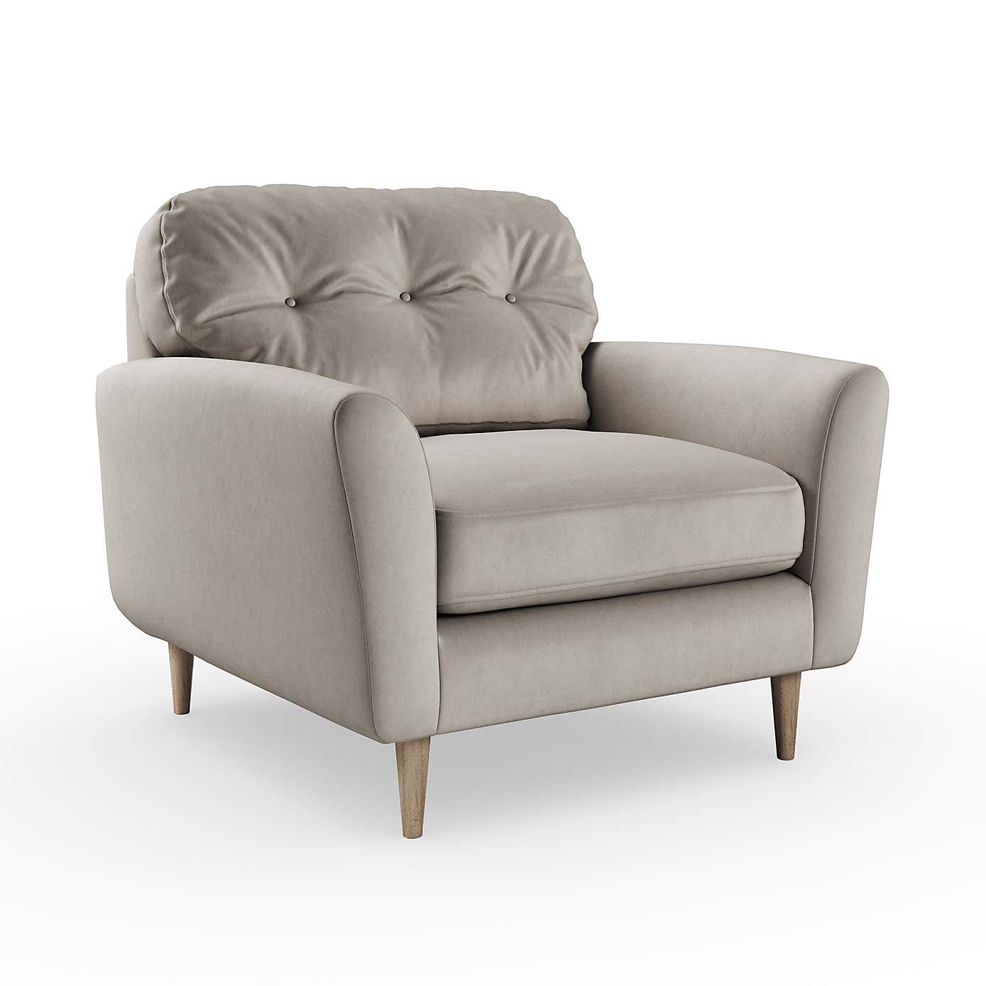 Sven Opulent Velvet Snuggle Chair