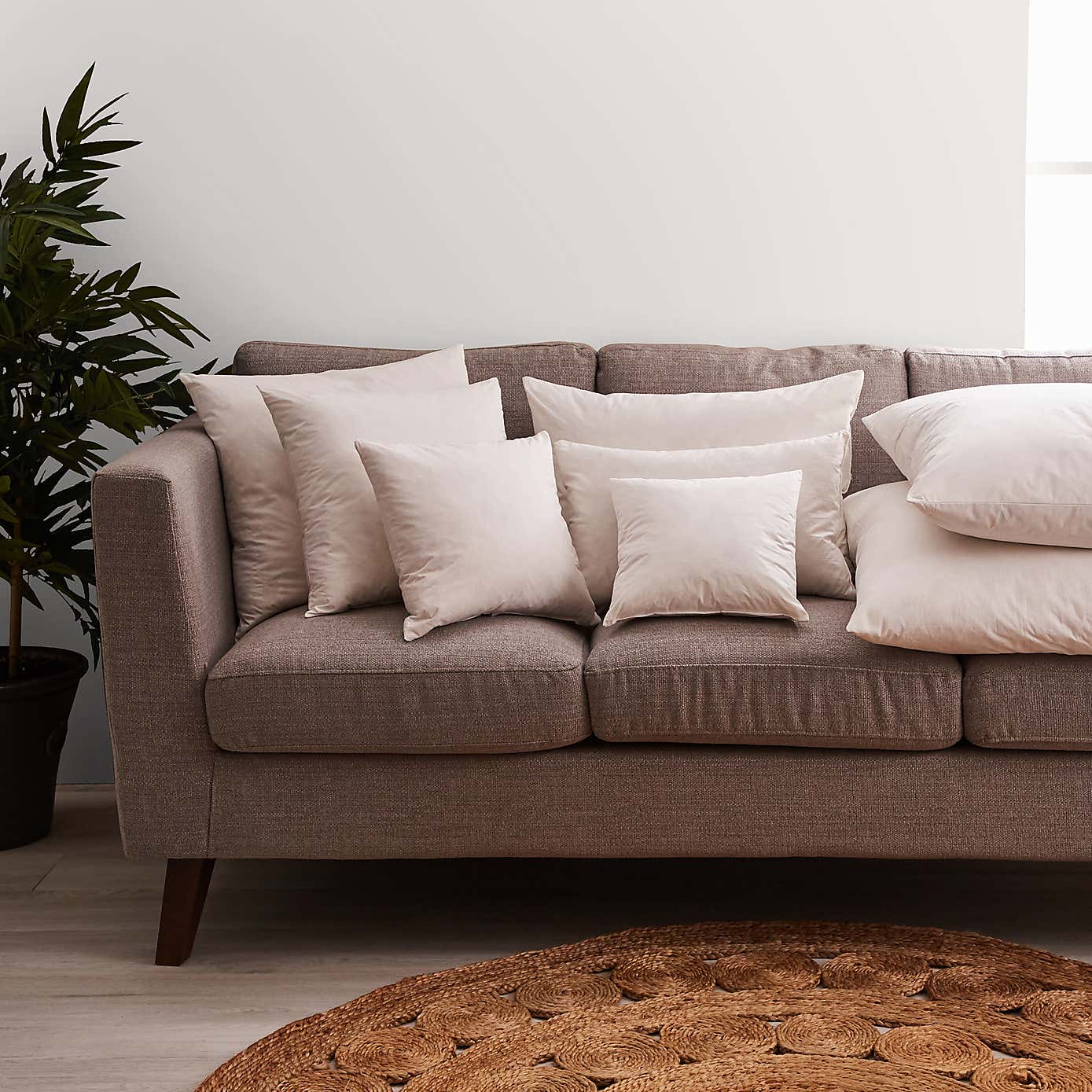 Duck Feather Cushion Pad