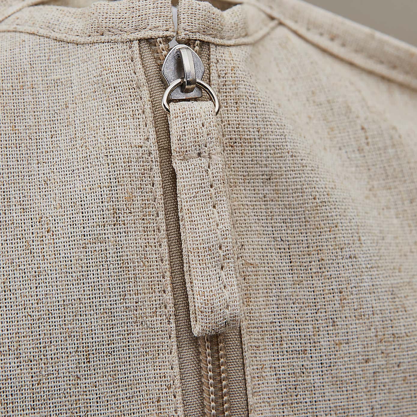 The Edited Life Natural Linen Suit Cover