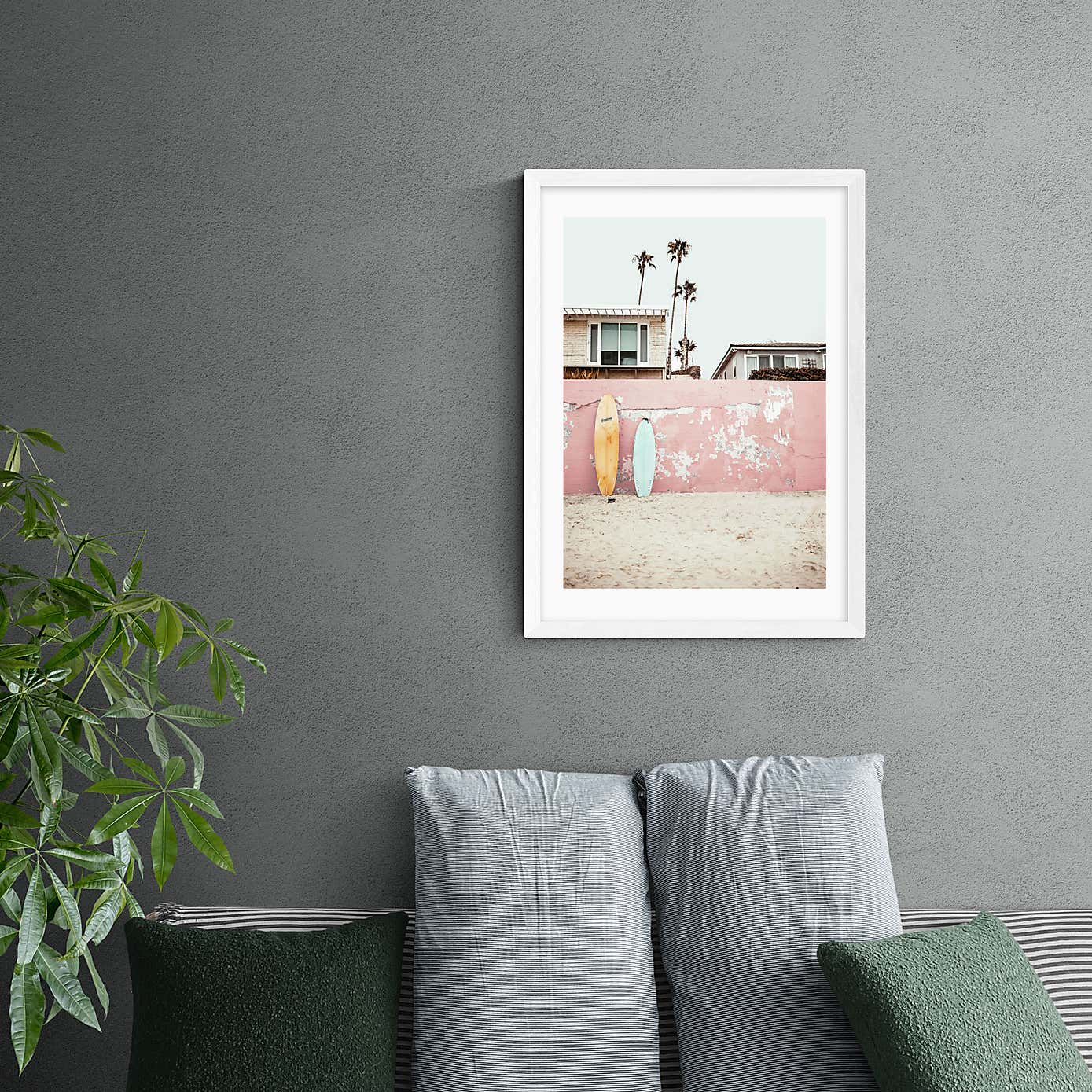 East End Prints At the Beach Print