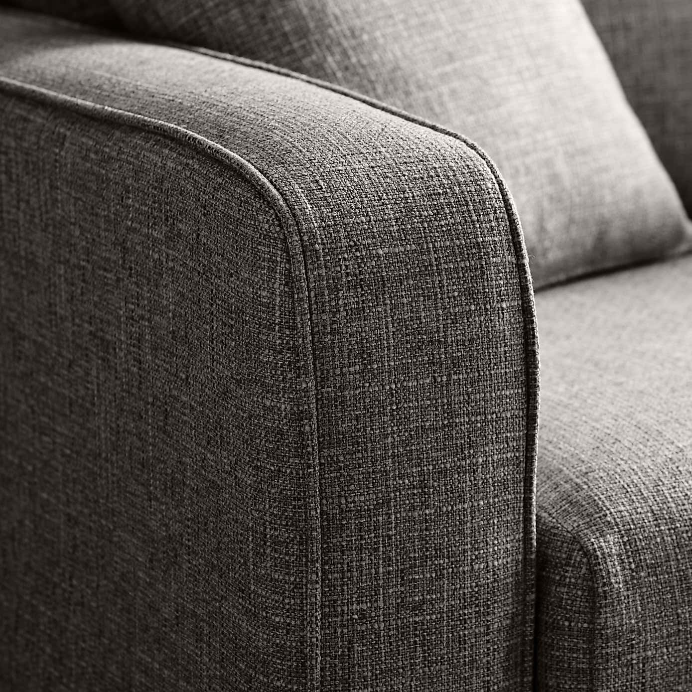 Carson Chunky Multi Weave Left Hand Corner Sofa