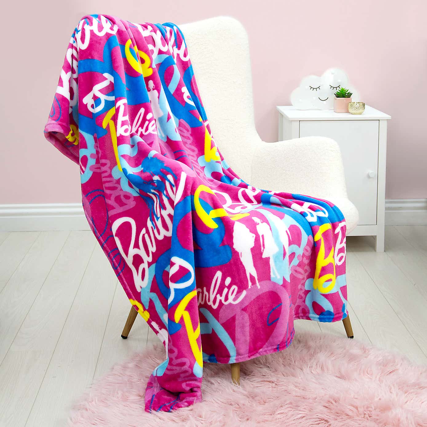 Barbie Unboxed Fleece Blanket