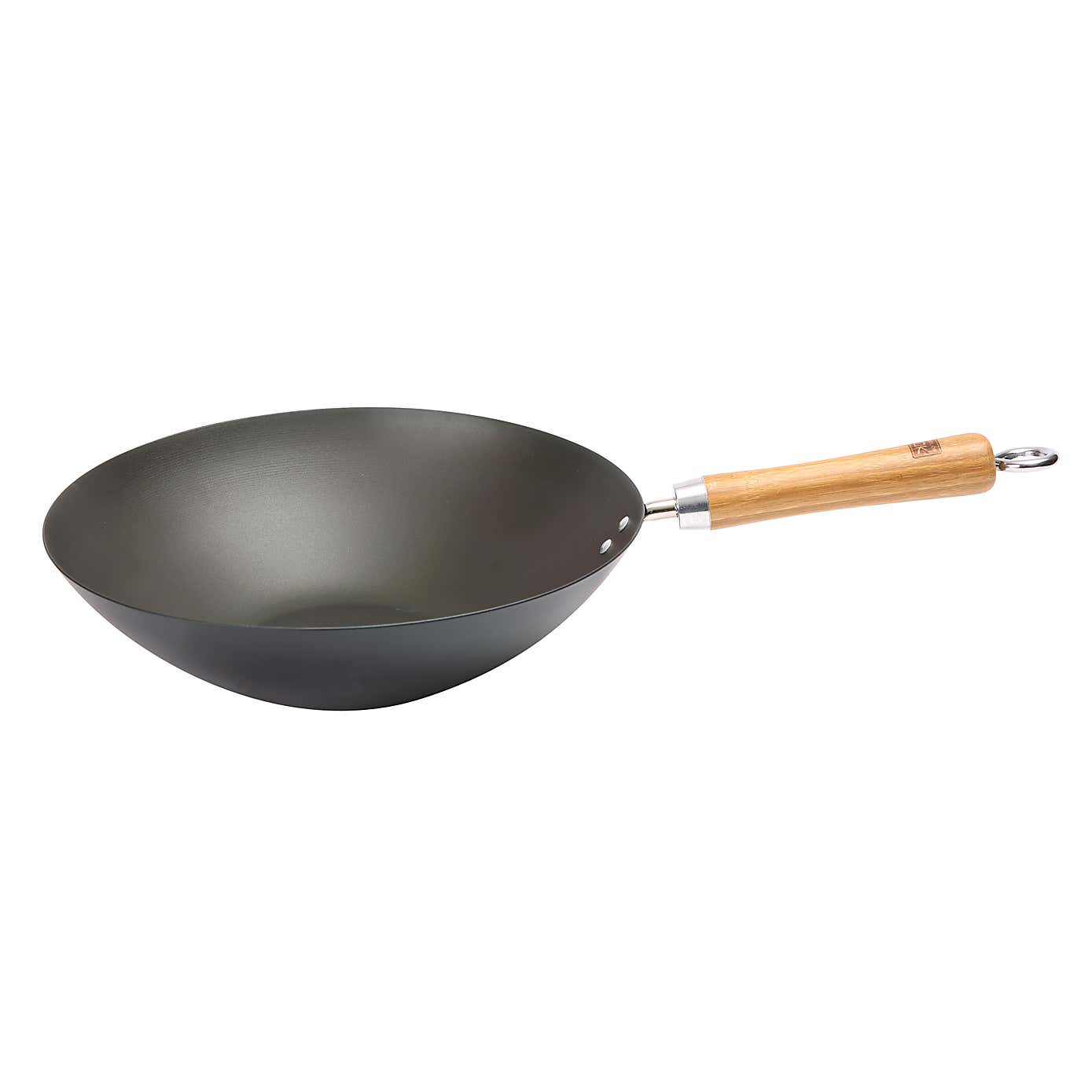 School of Wok 27cm Pre Seasoned Carbon Steel Wok