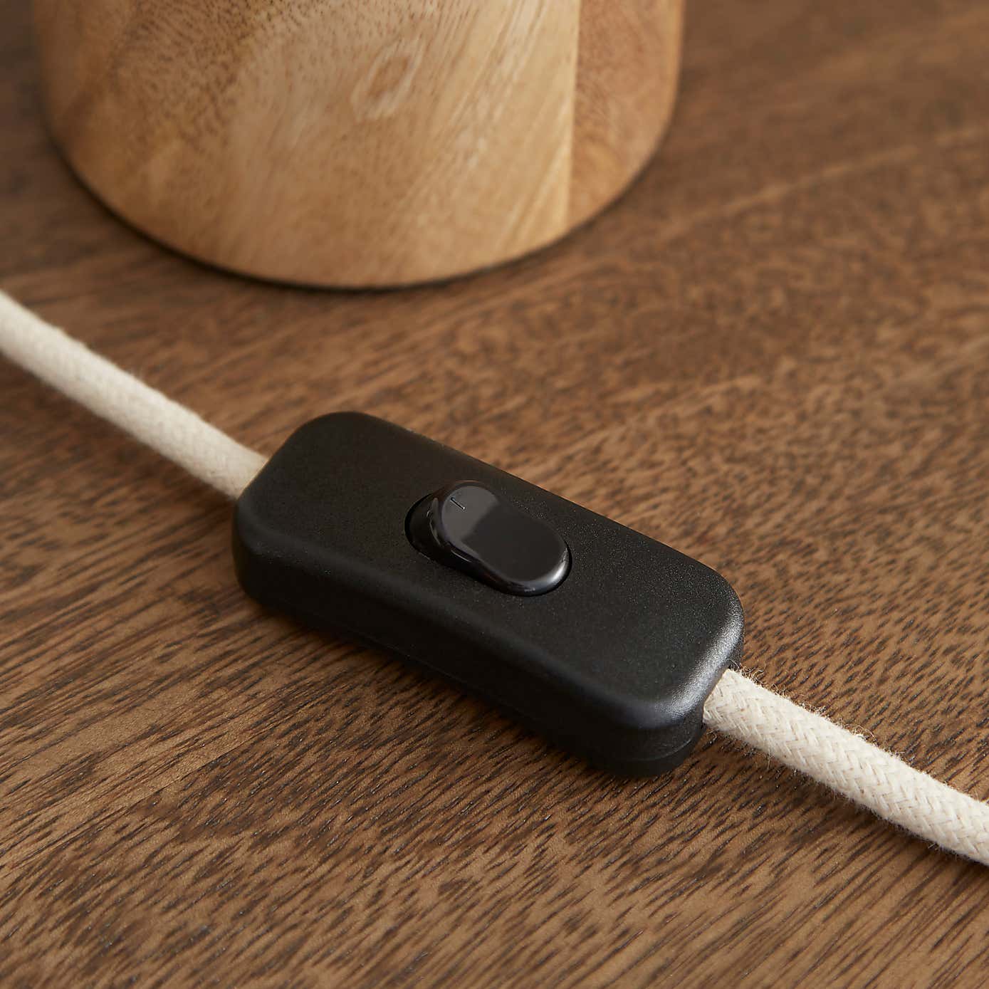 Juniper Stacked Wooden Table Lamp