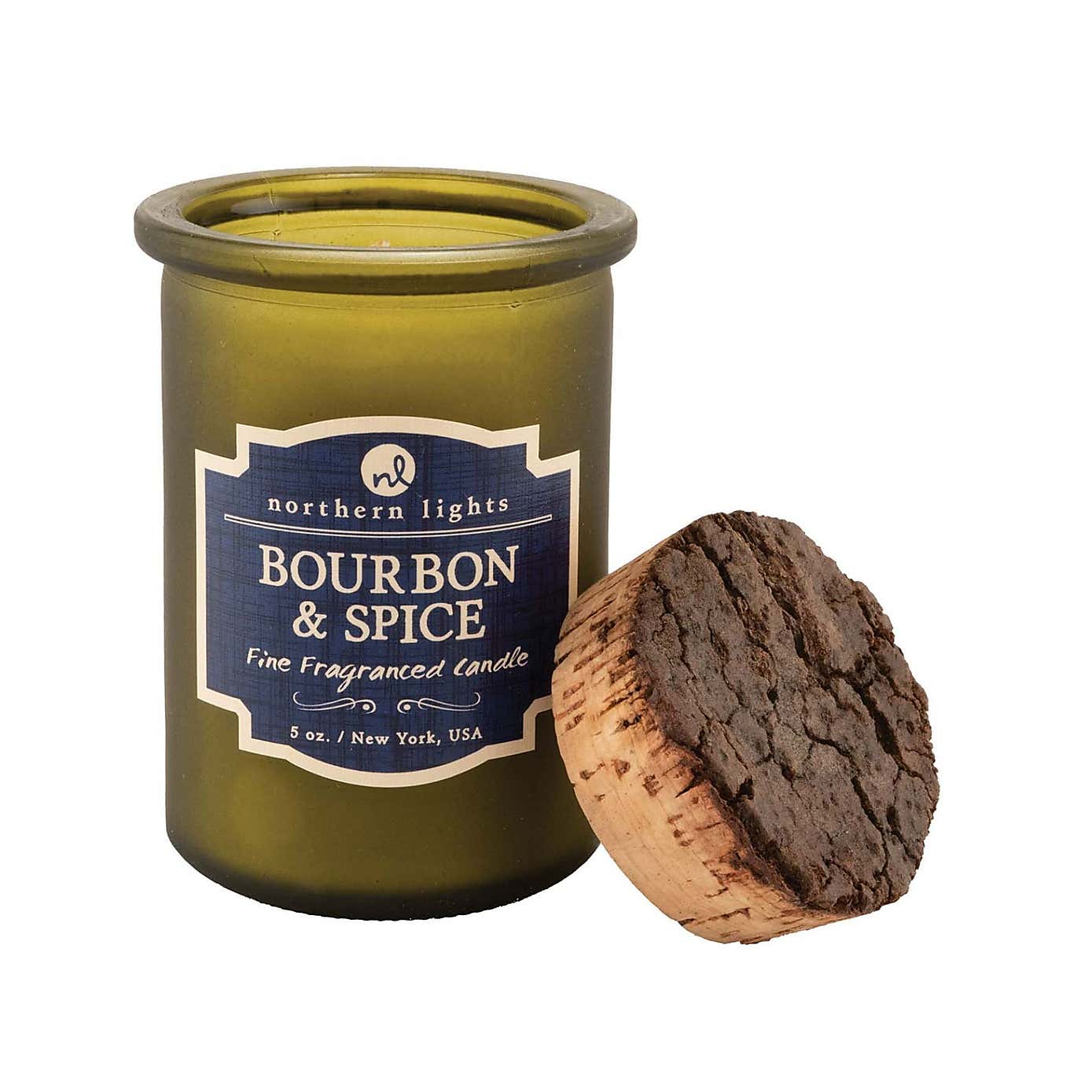 Northern Lights Spirit Bourbon and Spice Jar Candle