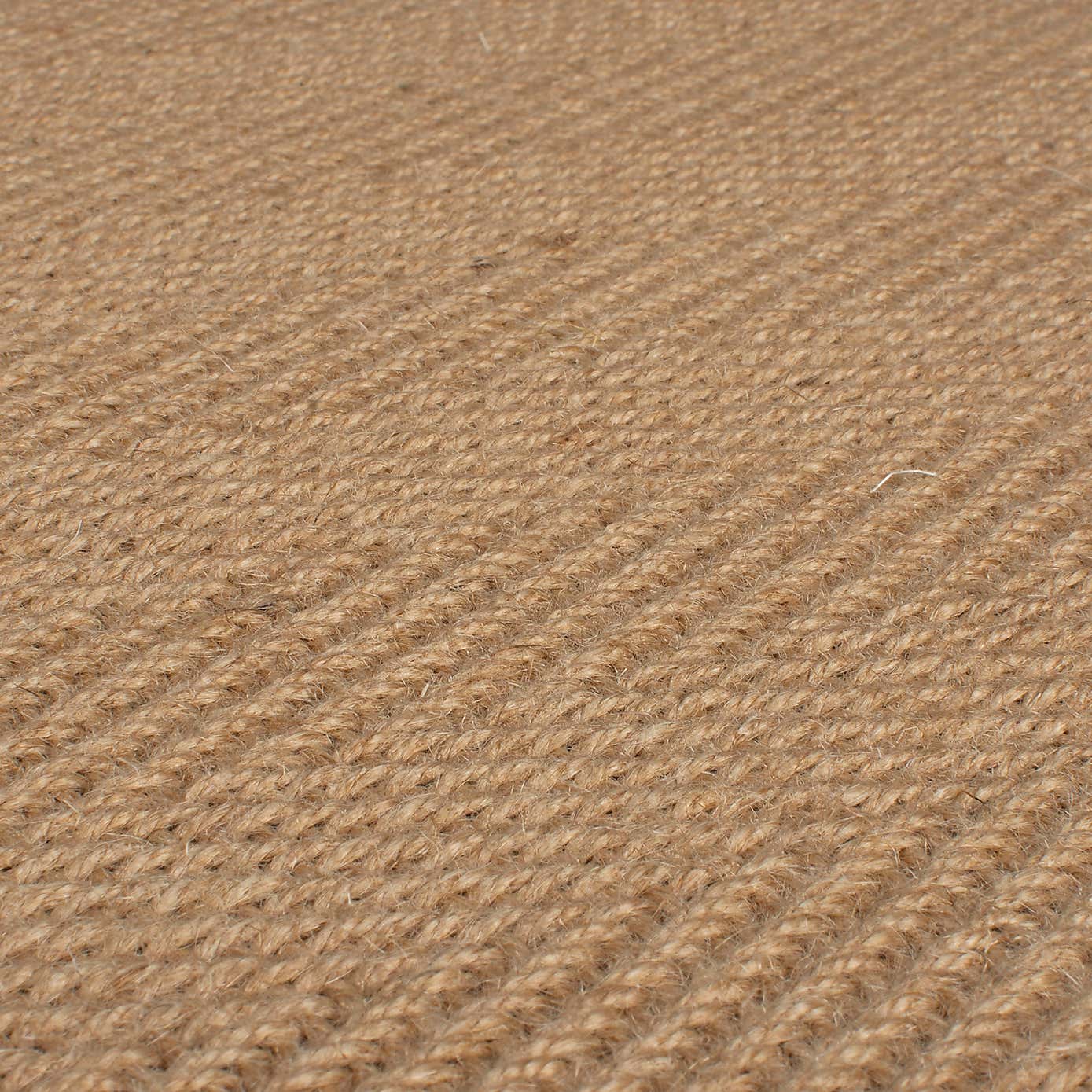 Herringbone Jute Border Stair Runner