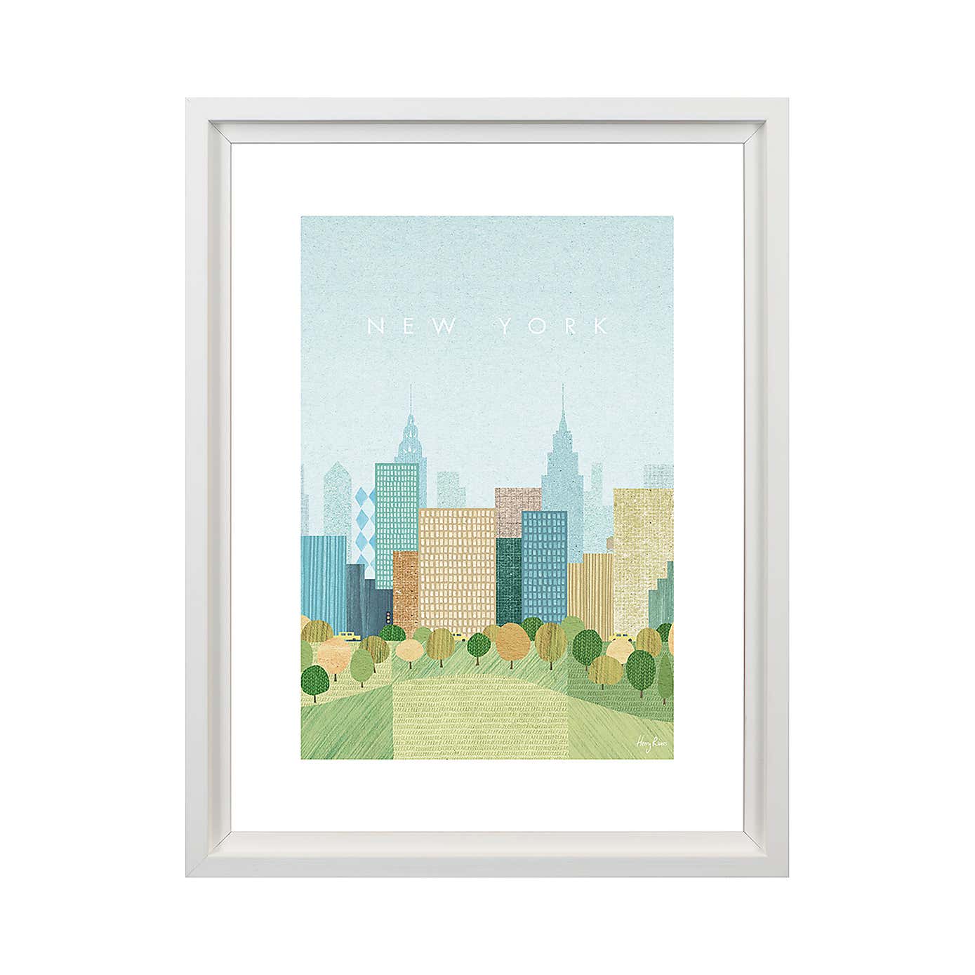 The Art Group New York II Framed Print