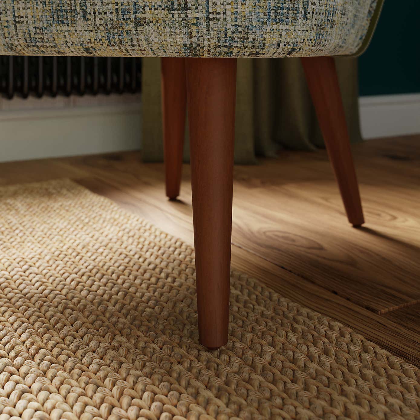 Elsie Multi Chenille Cocktail Chair