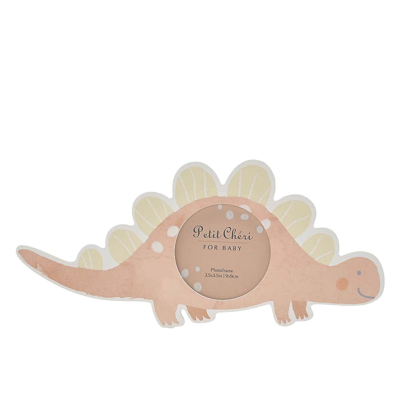 Petit Cheri Pink Stegosaurus Photo Frame