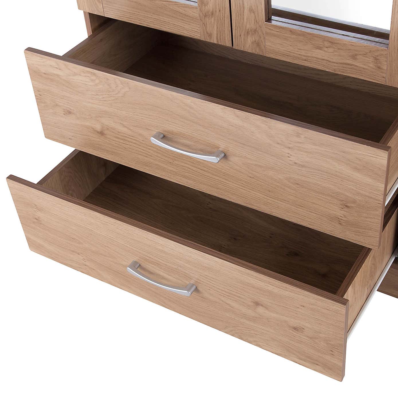 Charles White Mirrored Wardrobe