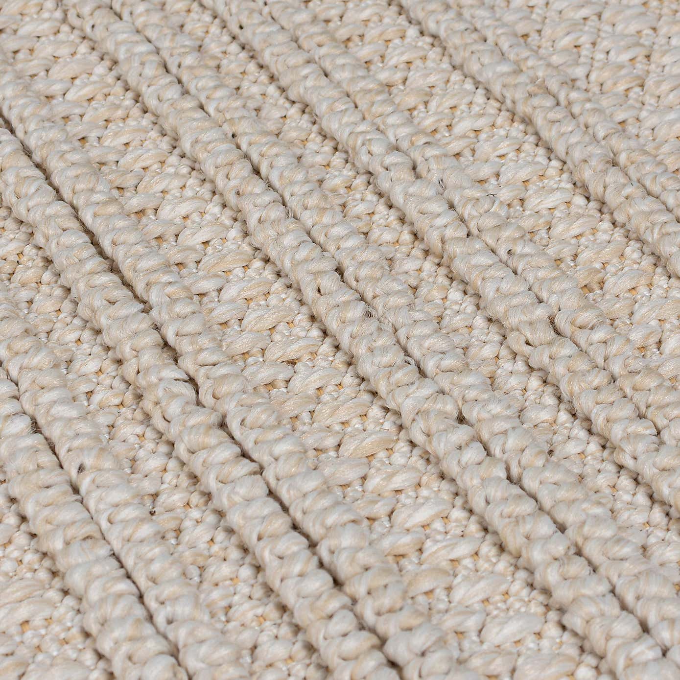 Kade Striped Bobble Indoor Outdoor Rug