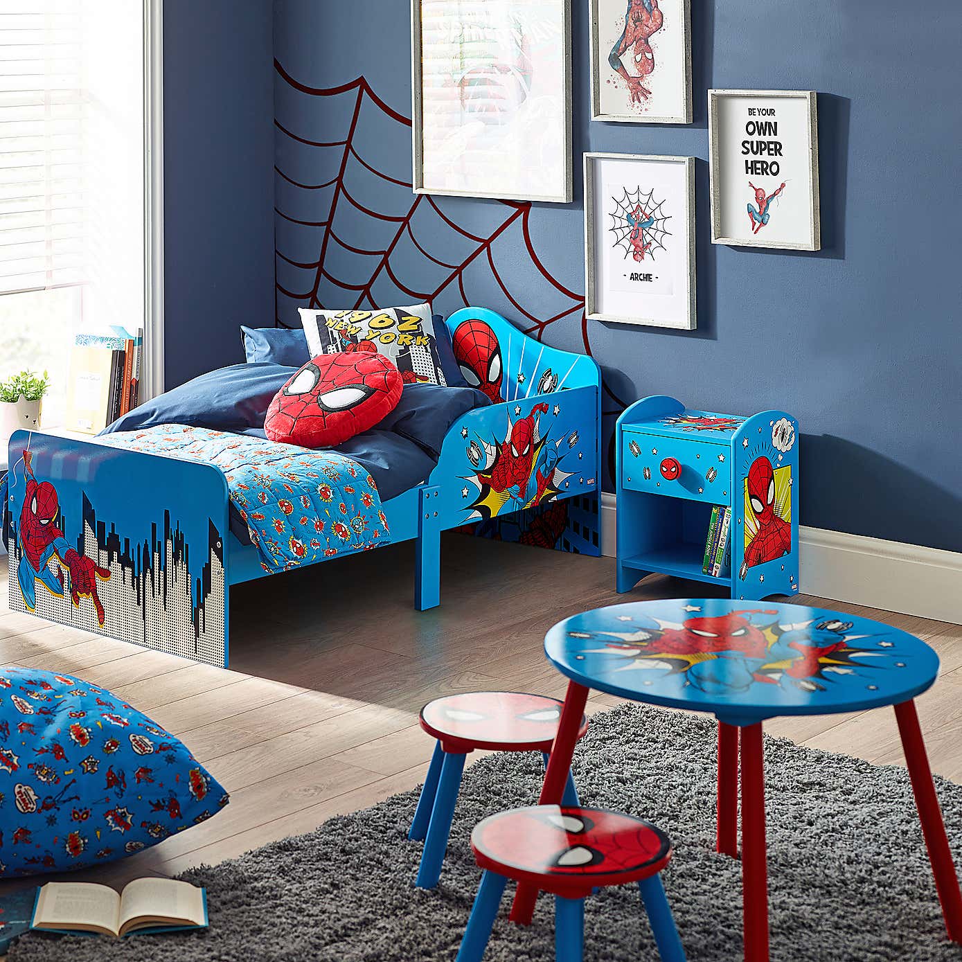Marvel SpiderMan Toddler Bed