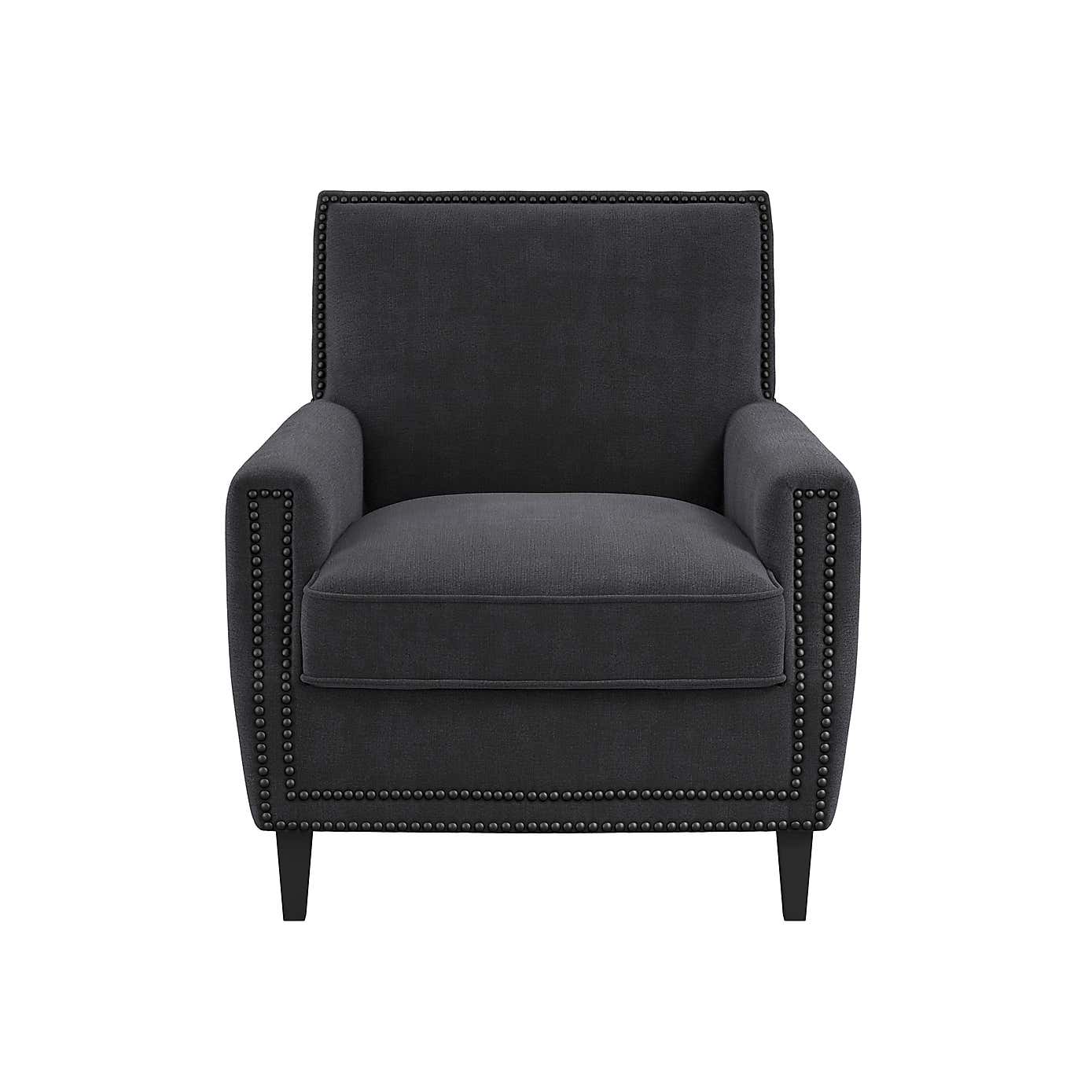 Atticus Linen Blend Armchair