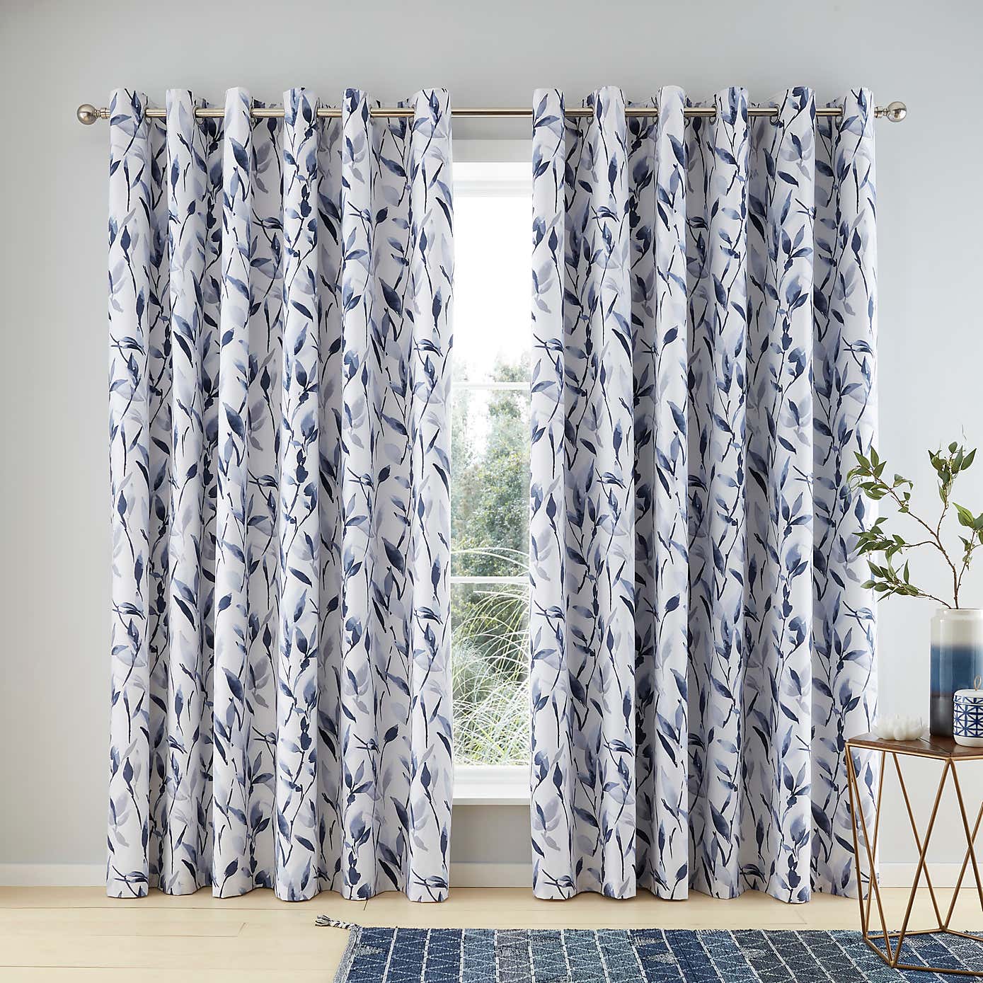 Zen Blackout Eyelet Curtains
