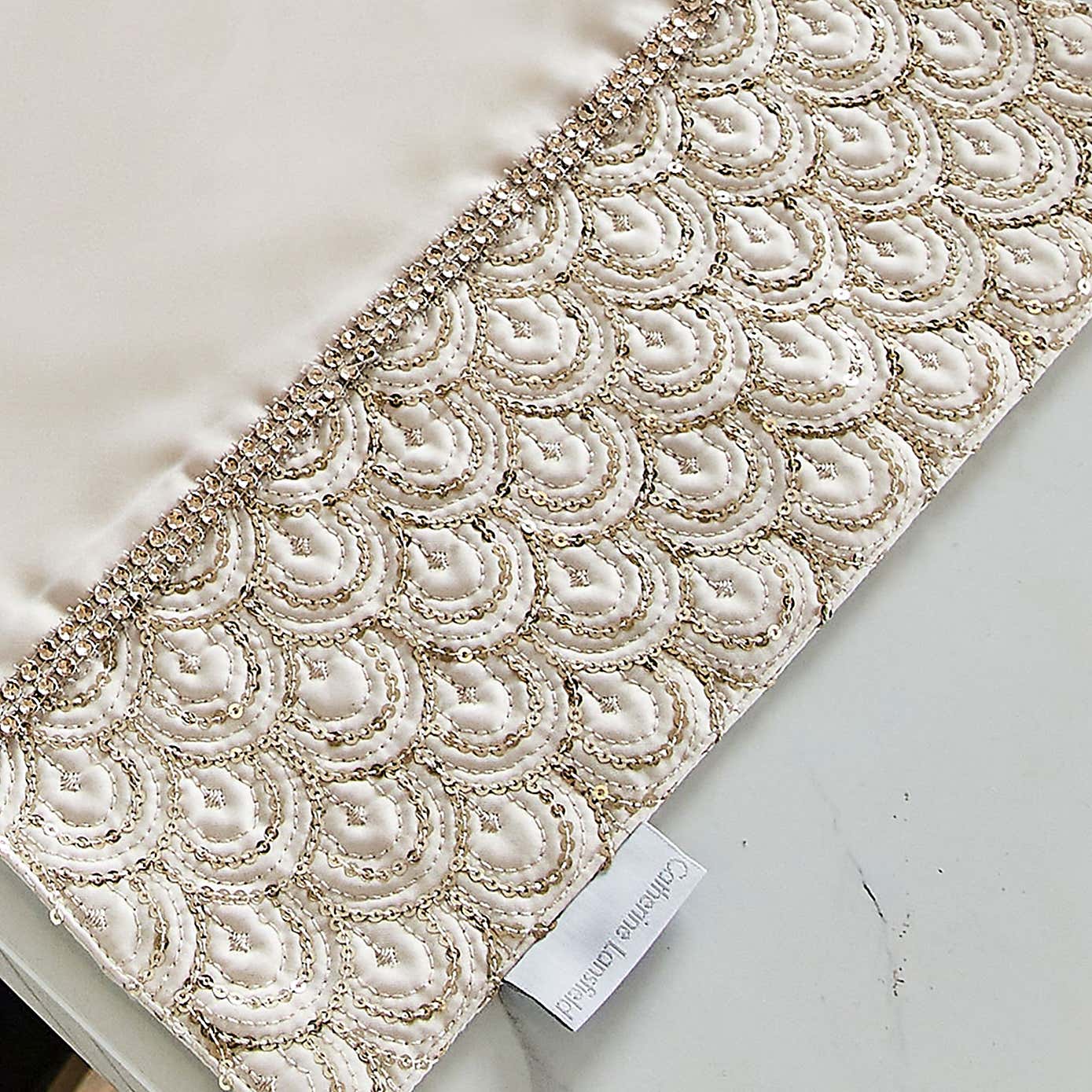 Catherine Lansfield Set of 4 Deco Sequin Placemats