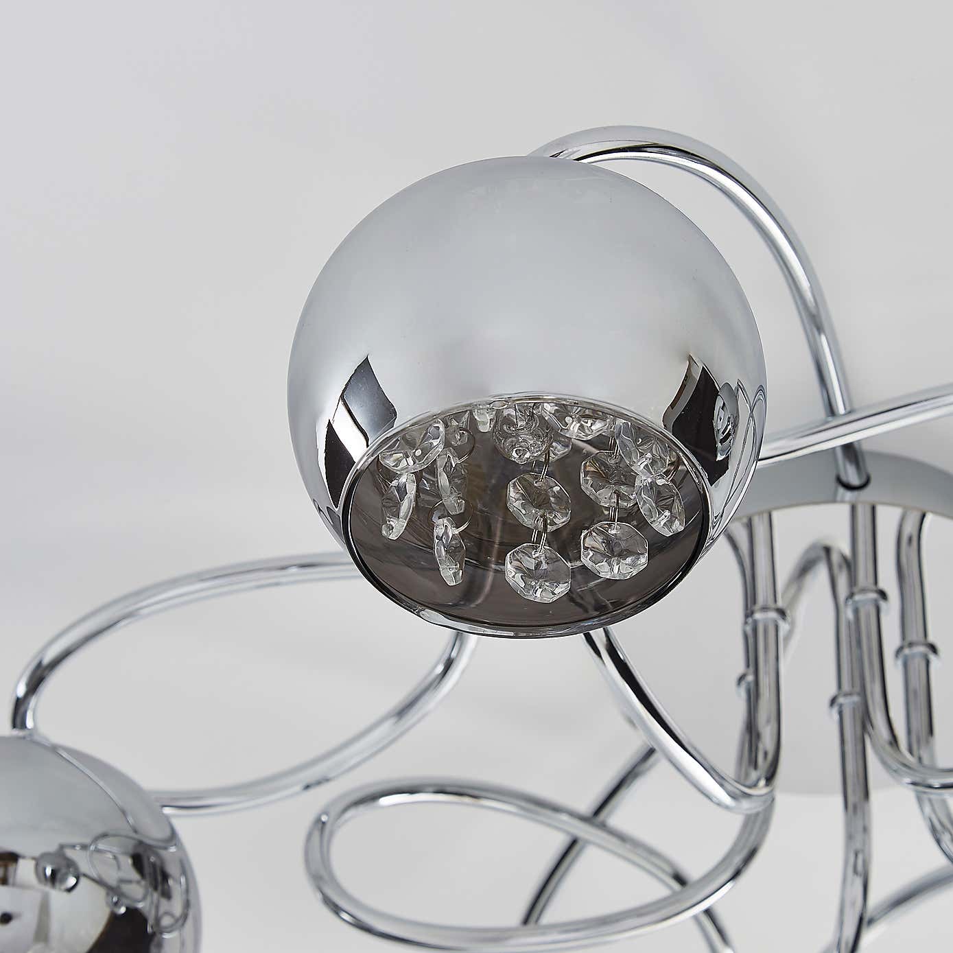 Seychelles 5 Light Flush Ceiling Fitting