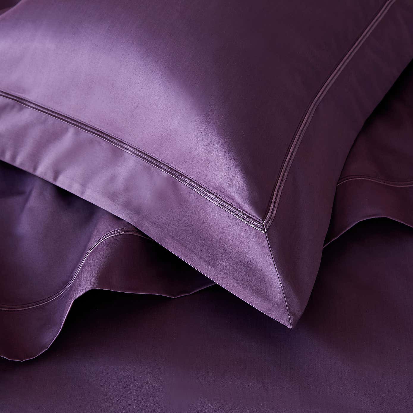 Dorma Cotton Sateen 800 Thread Count Oxford Pillowcase