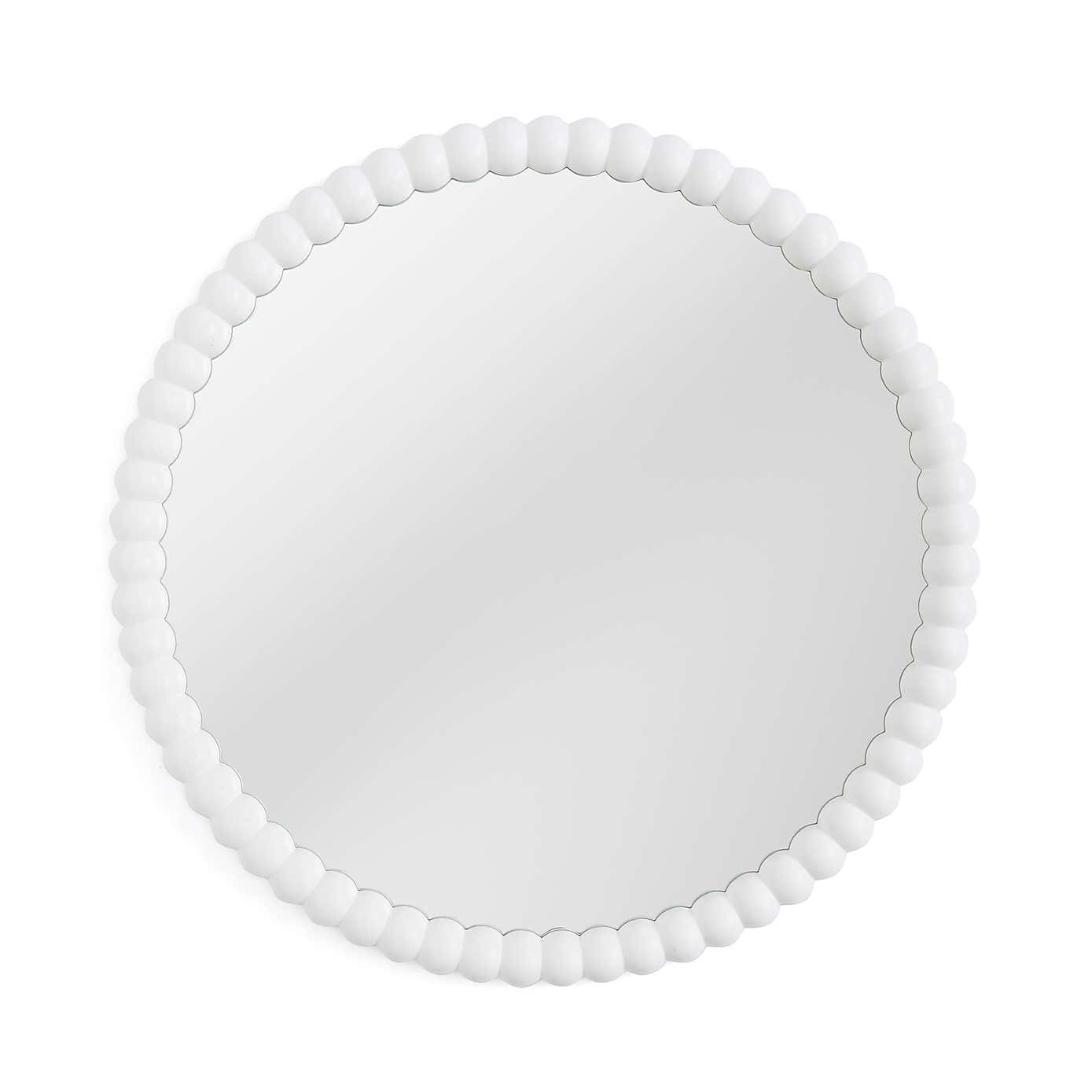 Bobbin Round Wall Mirror