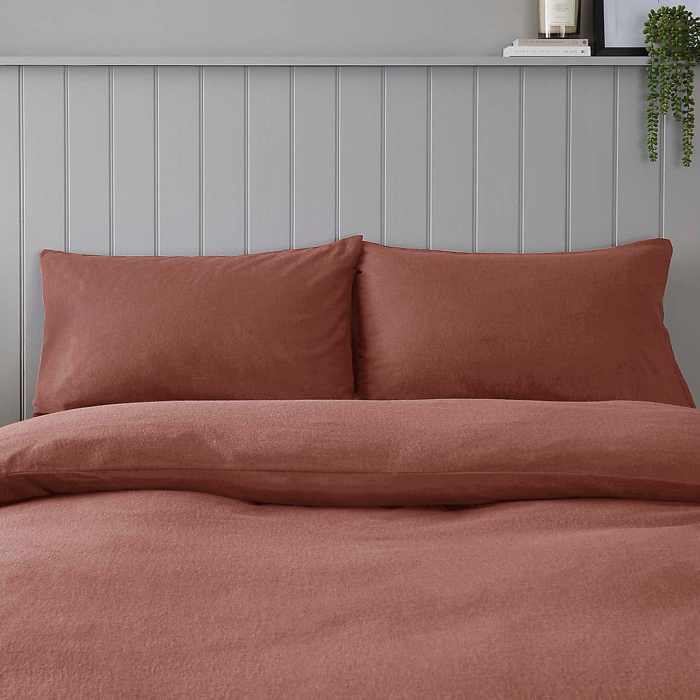 Soft & Cosy Cotton Duvet Cover and Pillowcase Set Natural