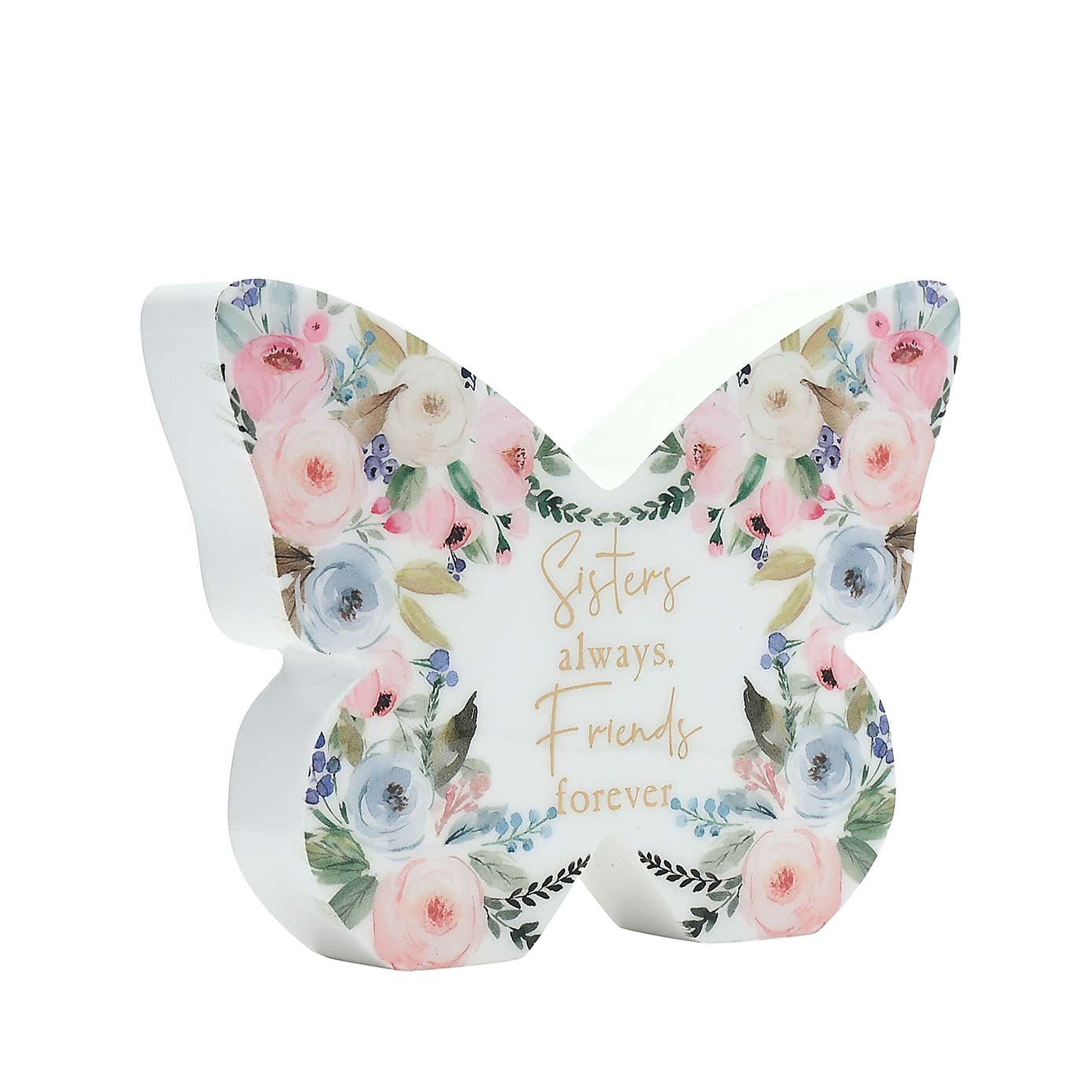 The Cottage Garden Sister Butterfly Plaque