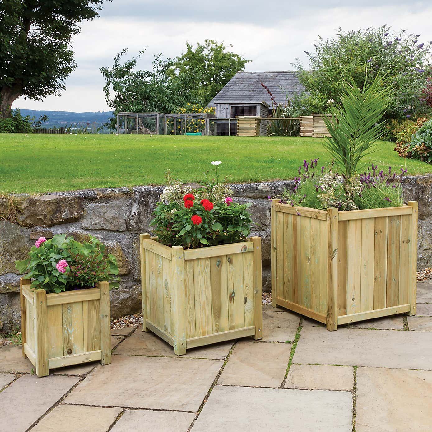 Holywell Set of 3 Planters