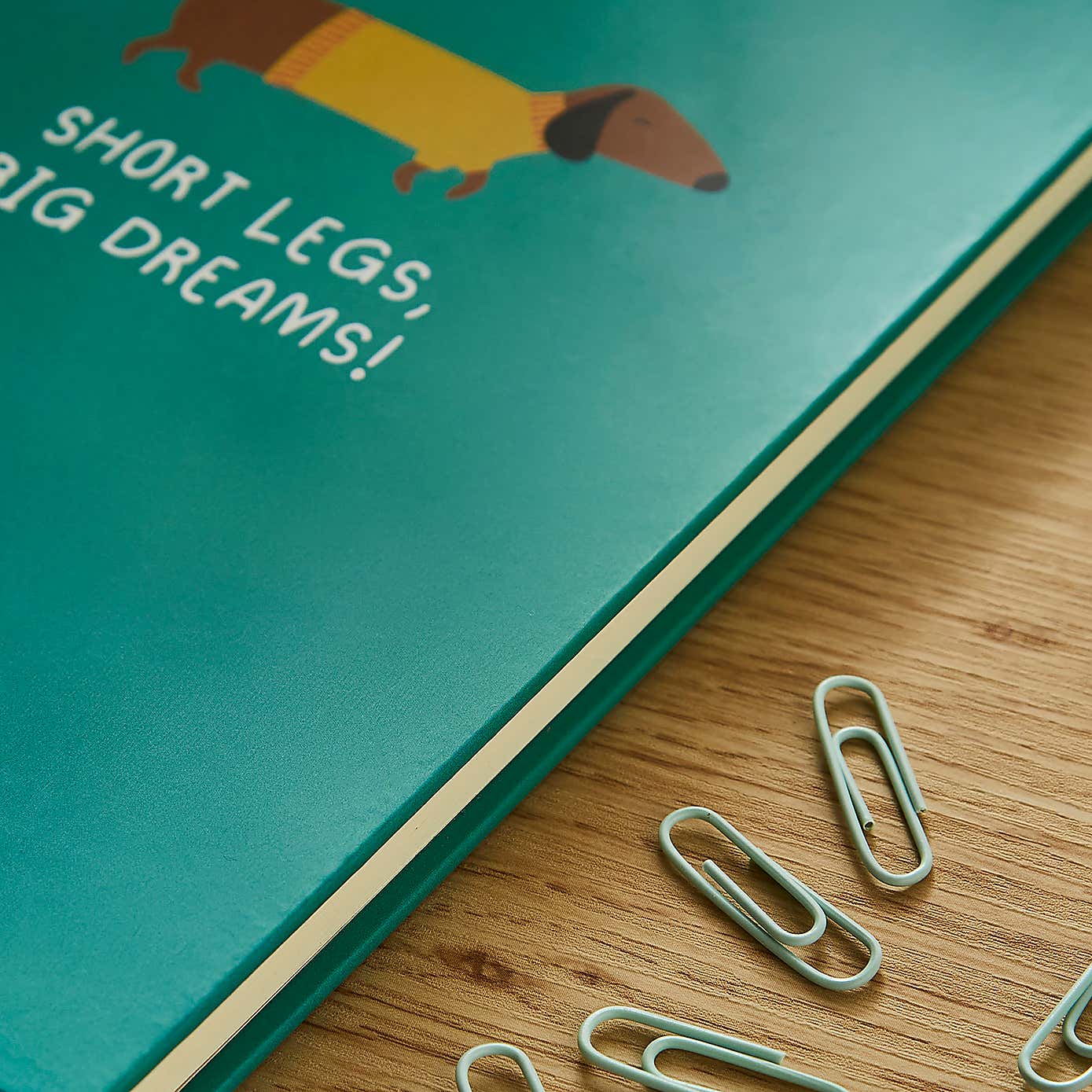 Waters & Noble Sausage Dog A5 Hardcover Notebook