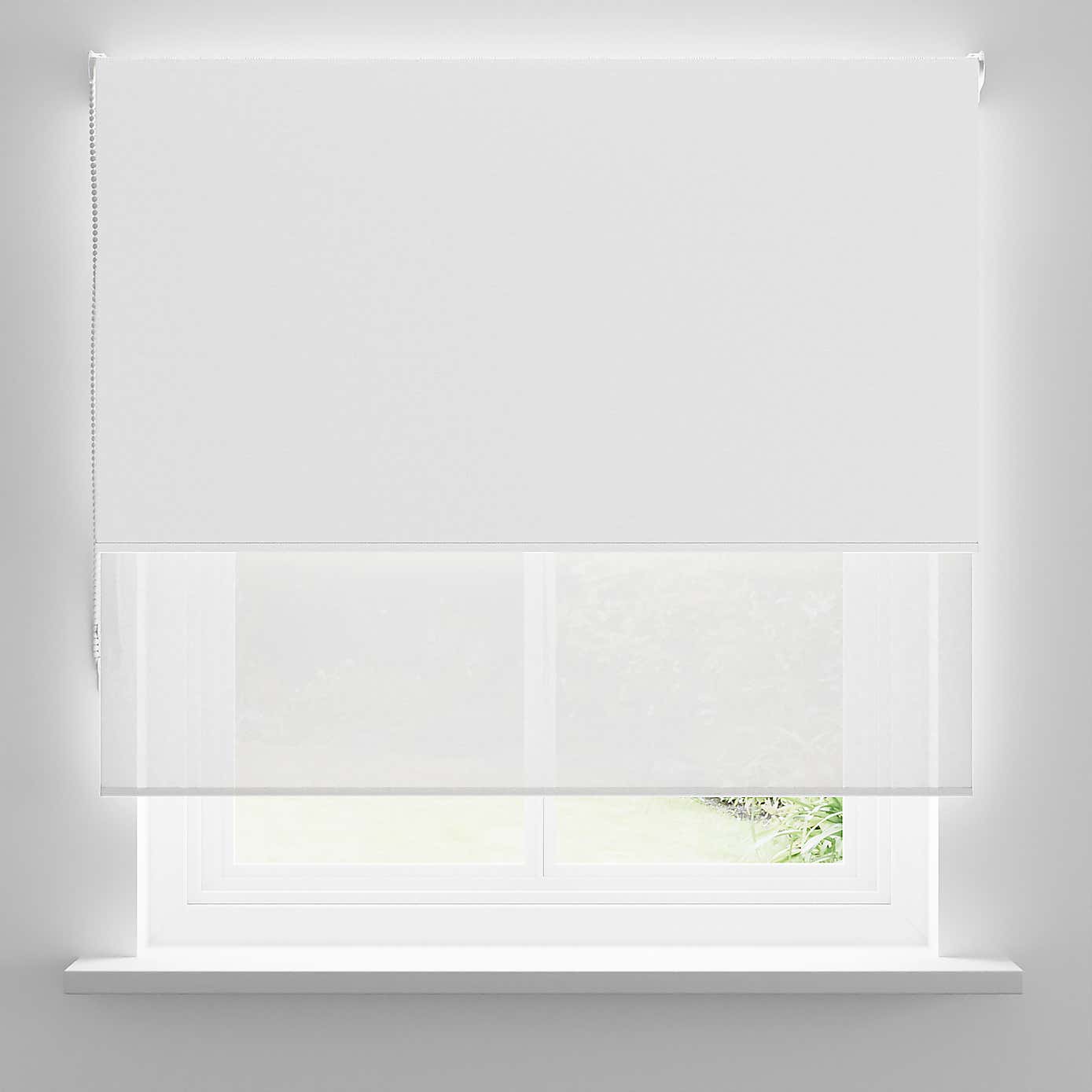 Luna and Sheer Duo Roller Blind