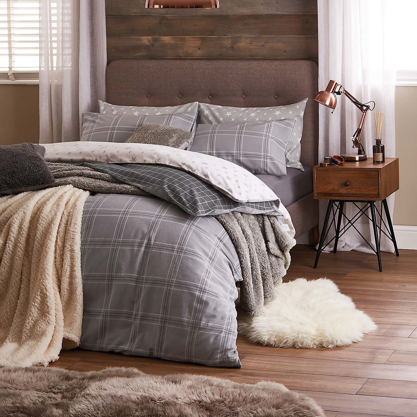 Double Pelt Sheepskin Rug