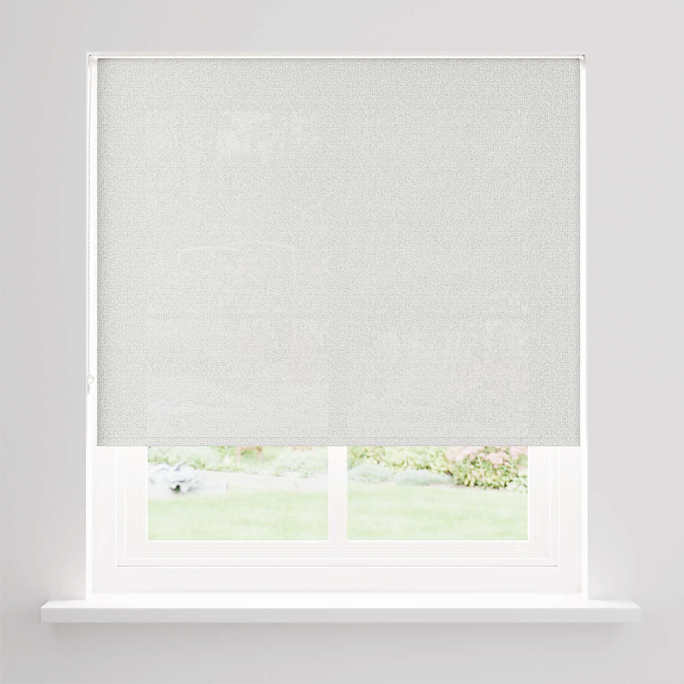 Semi Sheer Boucle Roller Blind