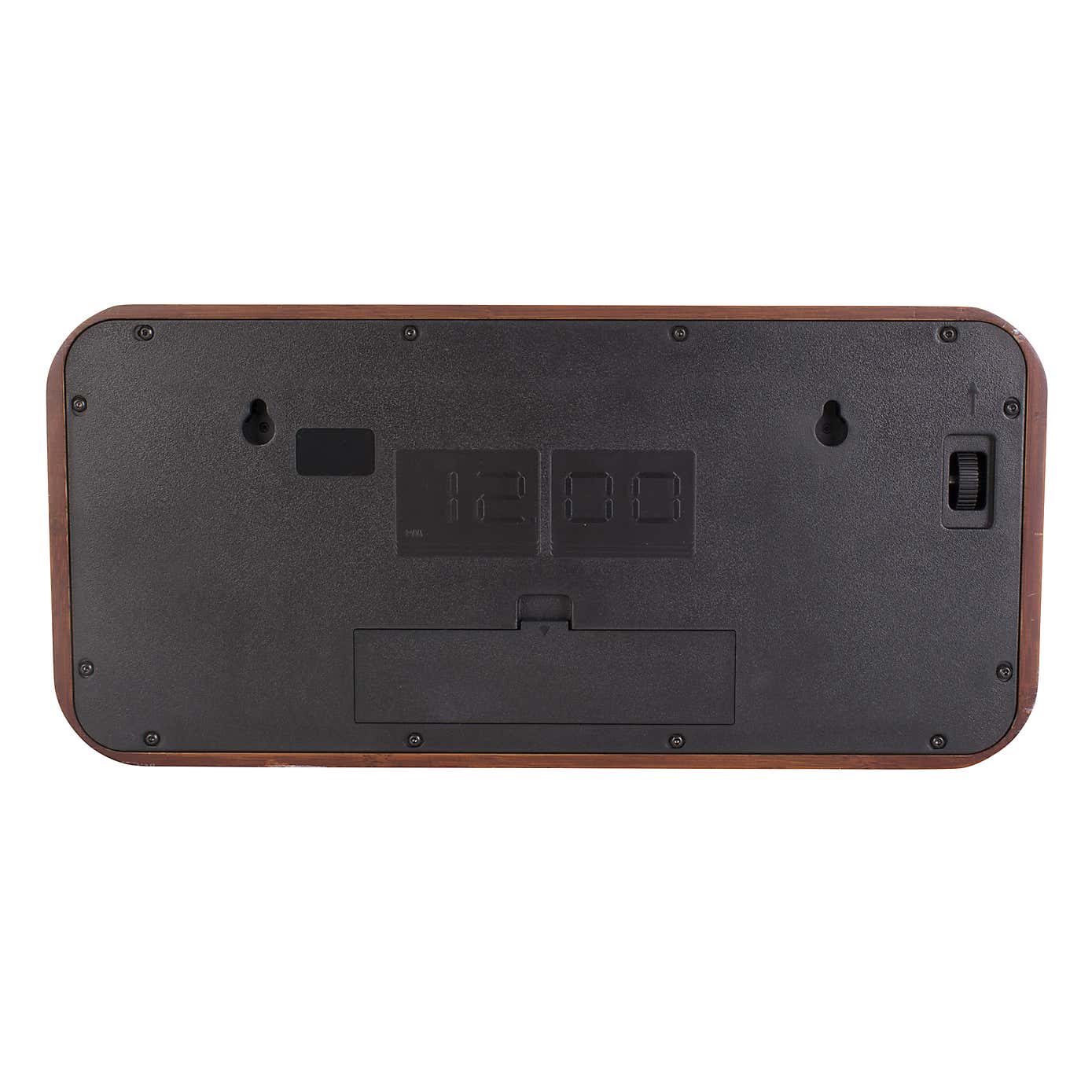 Karlsson Matiz Bamboo Flip Mantel Clock