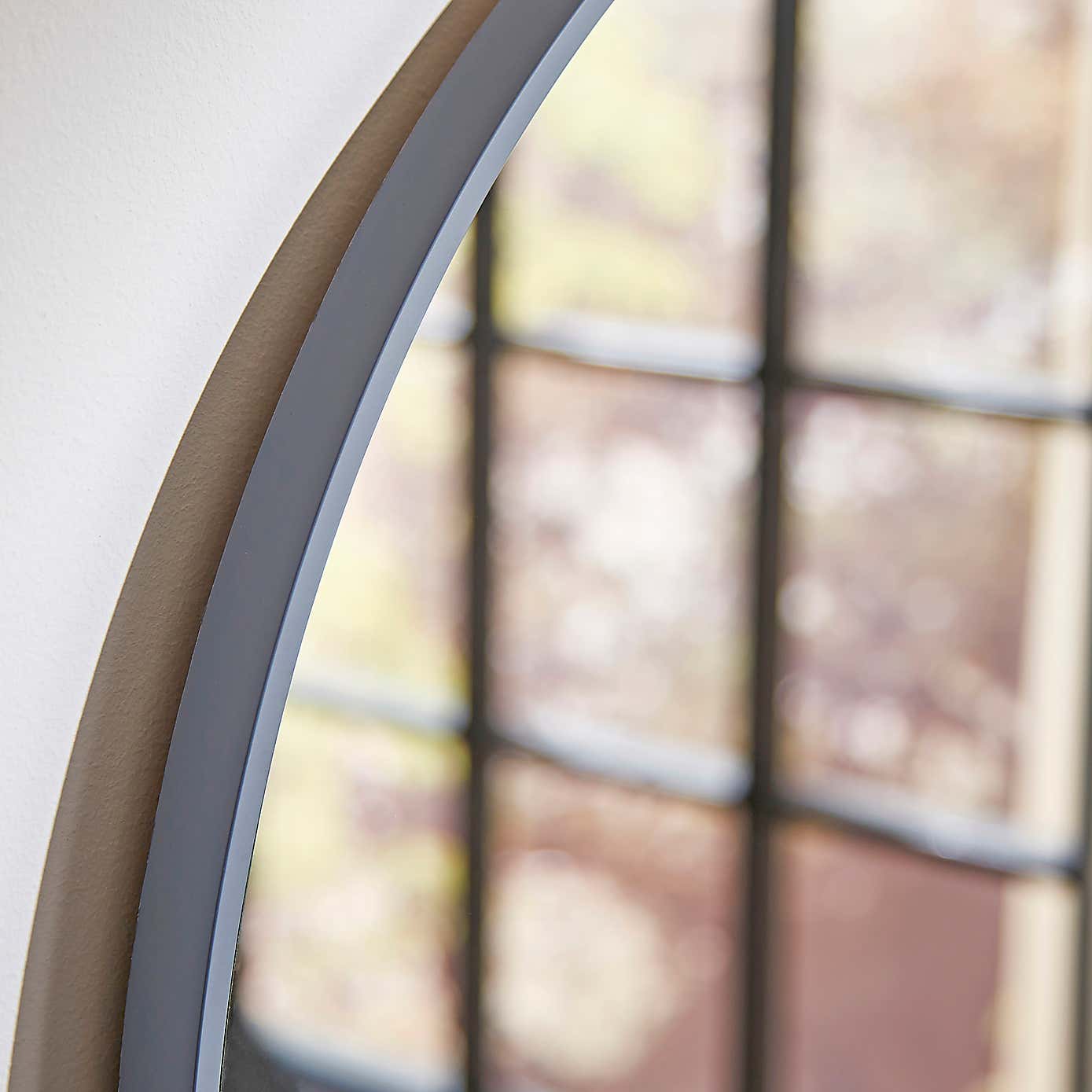 Essentials Arched Overmantel Wall Mirror